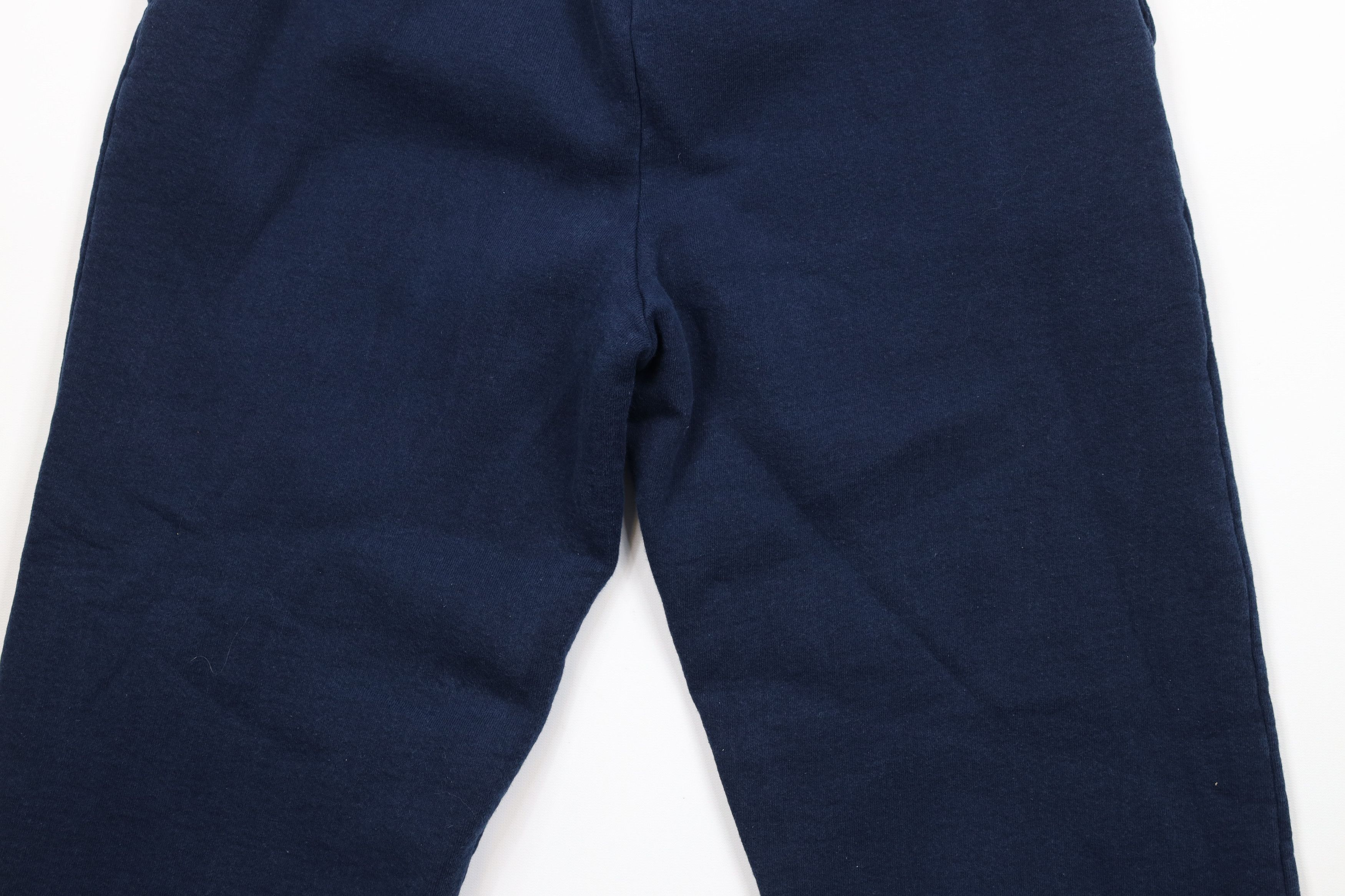 Vintage Vintage 90s Streetwear Heavyweight Sweatpants Joggers Navy Size US 36 / EU 52 - 10 Thumbnail