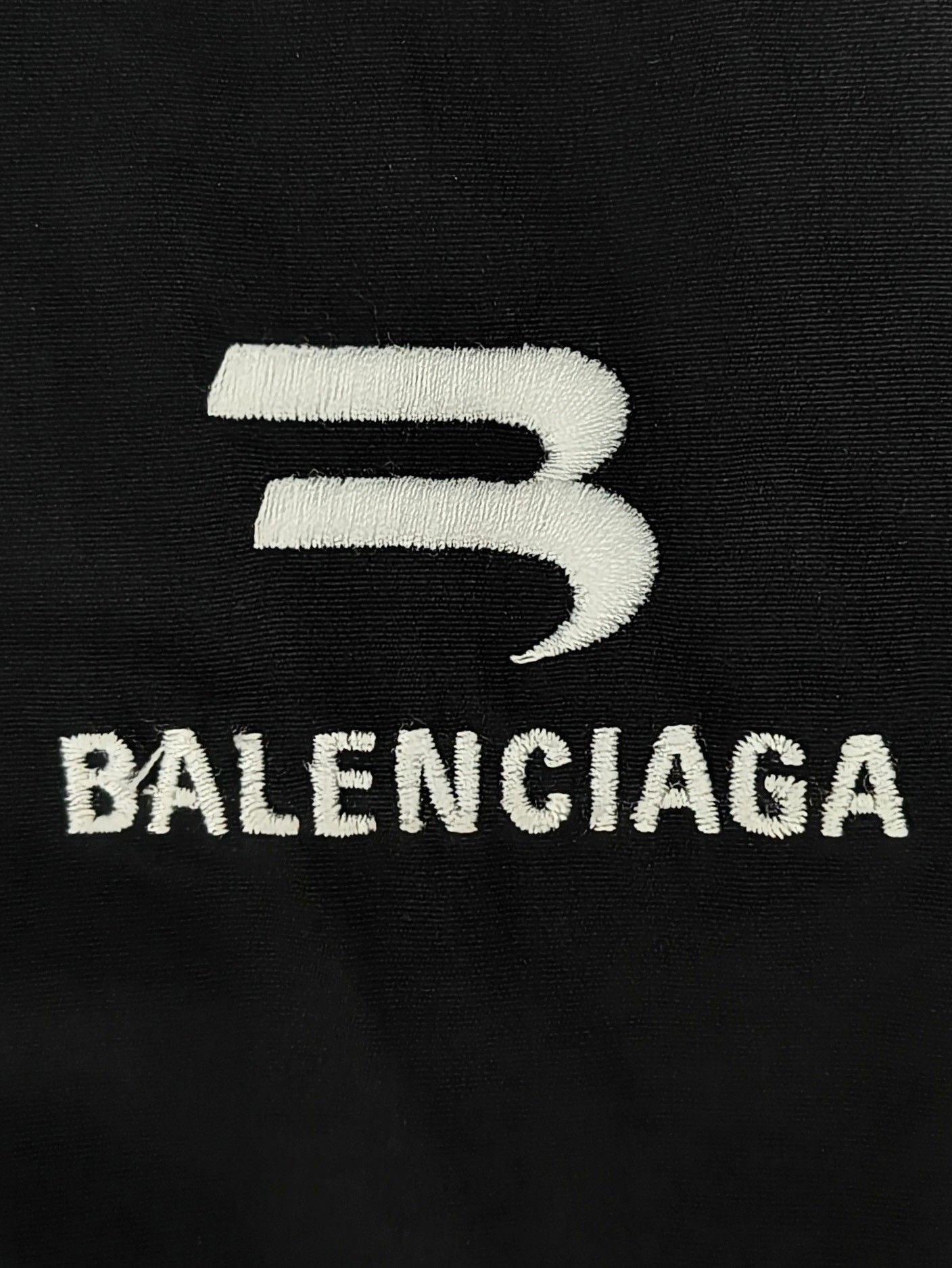 Balenciaga Balenciaga 22fw black and grey sporty B jacket 2501-Nextarr Size US S / EU 44-46 / 1 - 4 Thumbnail