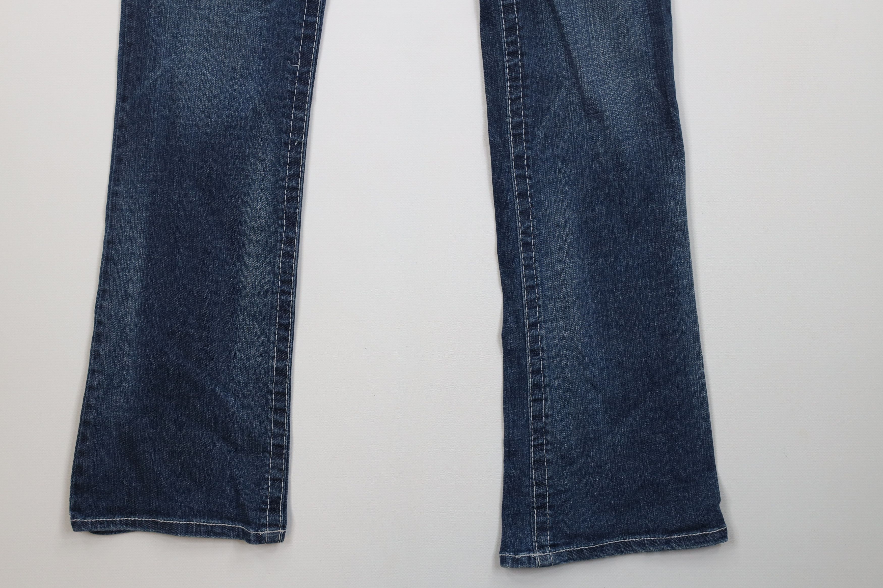 Vintage Vintage 90s Y2K Candies Stretch Babydoll Wide Leg Jeans Size 27" / US 4 / IT 40 - 4 Thumbnail