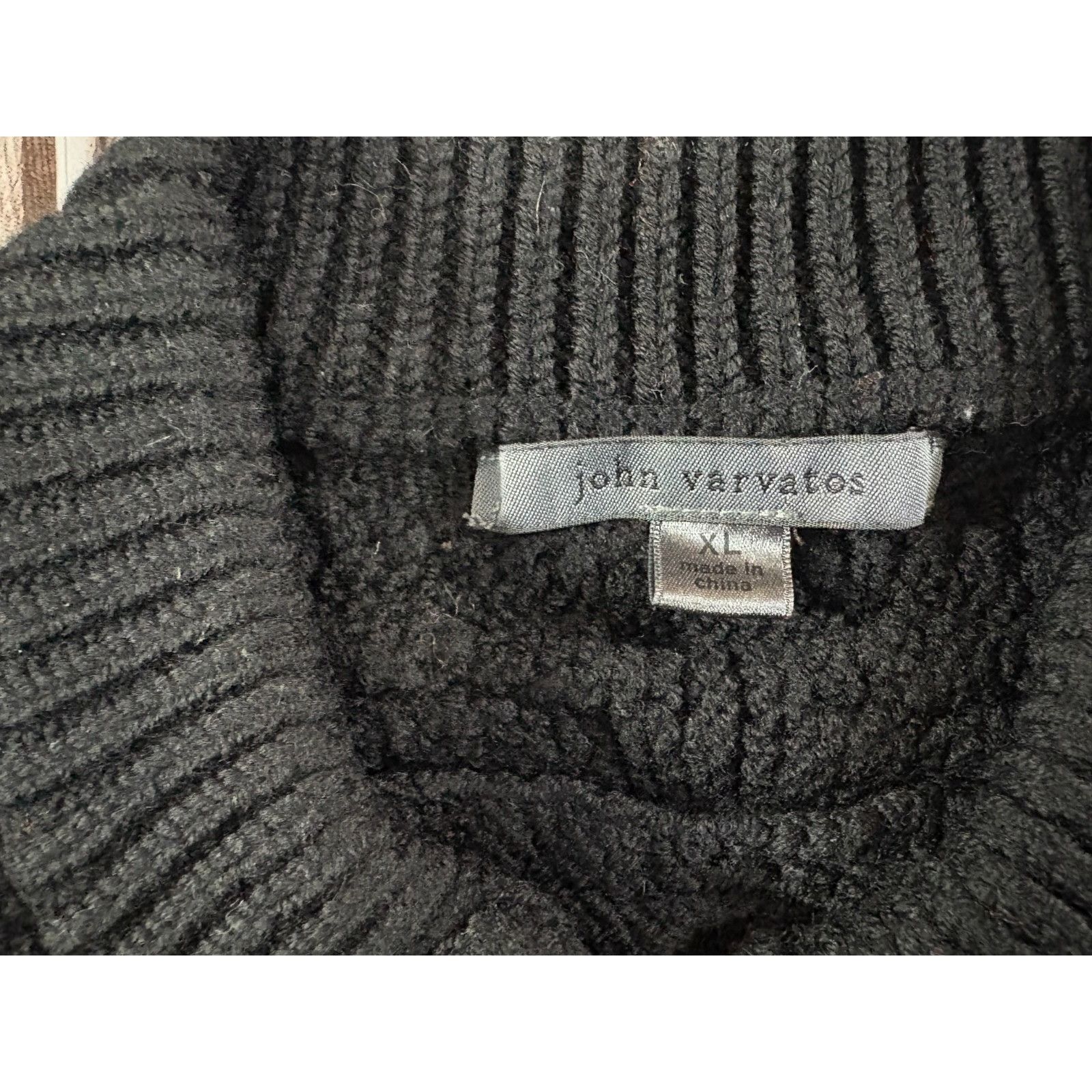 John Varvatos John Varvatos Collection cableknit wool extra fine merino to Size US XL / EU 56 / 4 - 8 Thumbnail