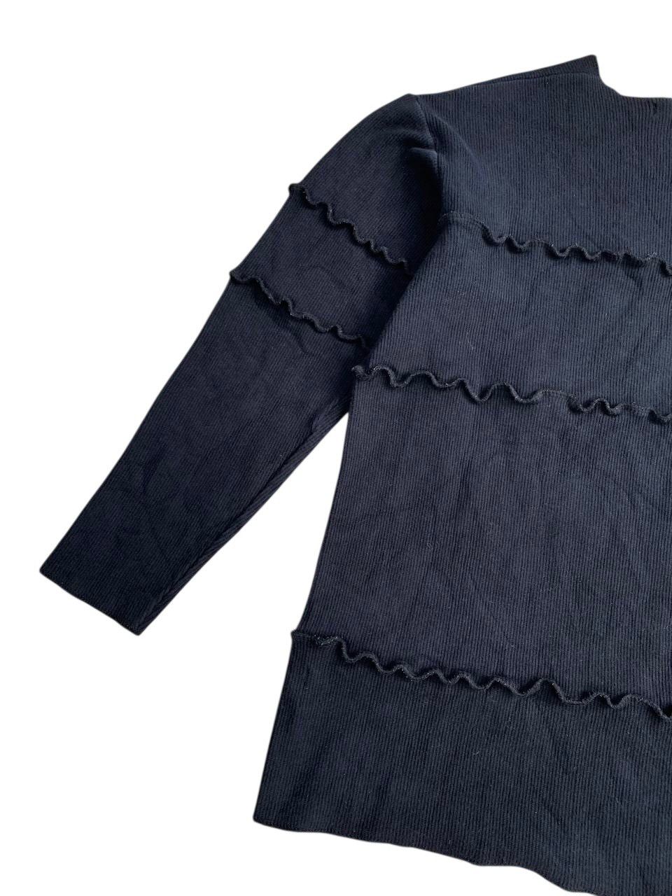 Yohji Yamamoto Workshop by Yohji Yamamoto Diffusion Line Fringe Sweater Size US M / EU 48-50 / 2 - 3 Thumbnail