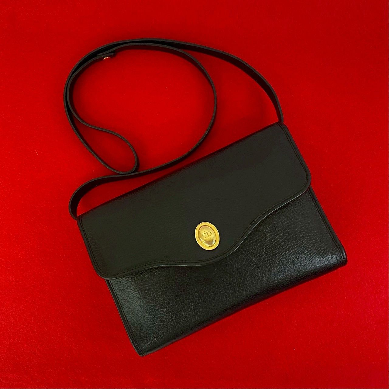 Dior Dior Christian Dior Leather Mini Shoulder Bag Leather Shoulder Bag DUTY FREE for USA Size ONE SIZE - 1 Thumbnail