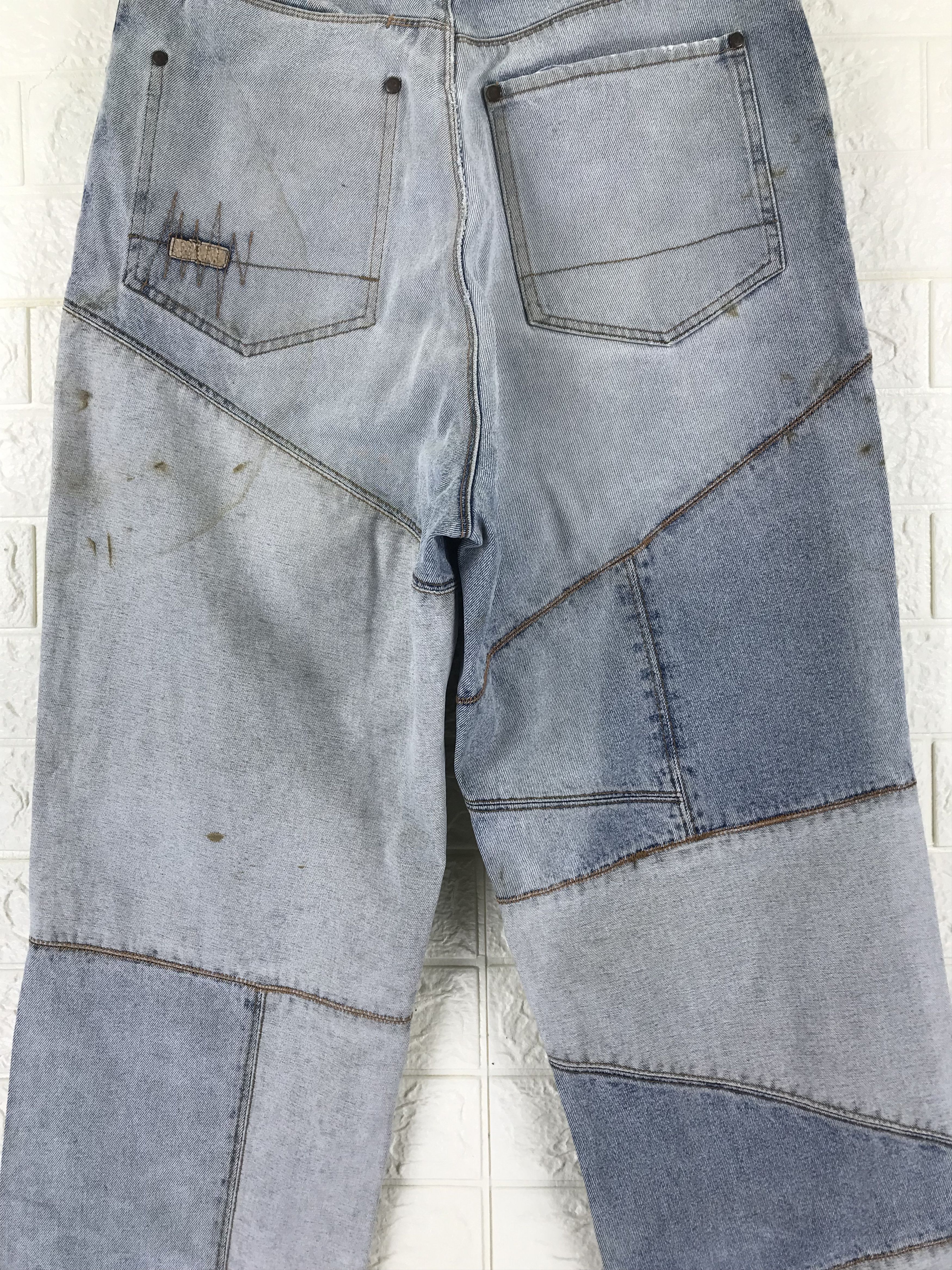 Akademiks Vintage Akademiks Hybrid Baggy Jeans Size US 31 - 7 Thumbnail