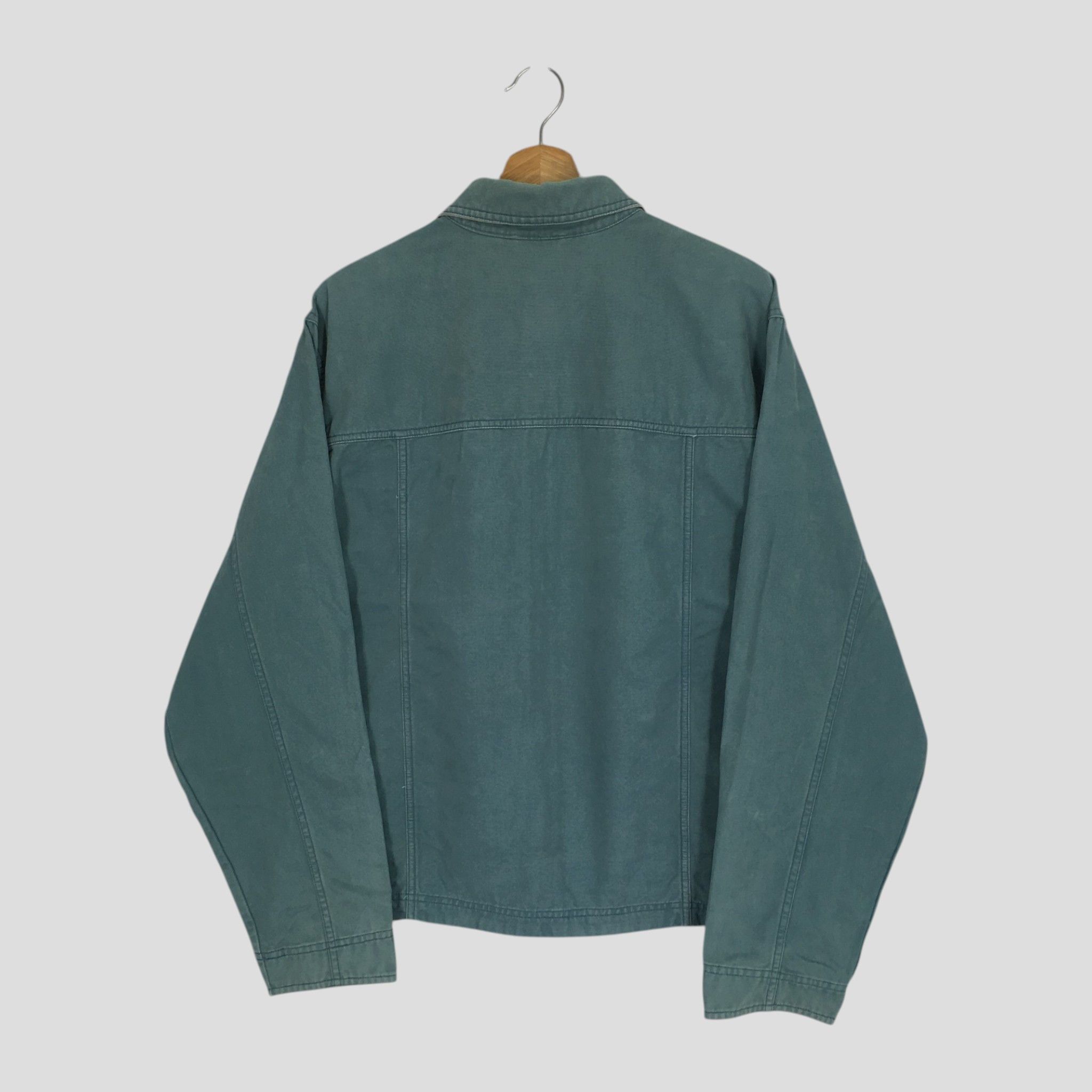 L.L. Bean Vintage 90's LL Bean Green Double Pocket Workwear - 1849 Size US L / EU 52-54 / 3 - 2 Thumbnail