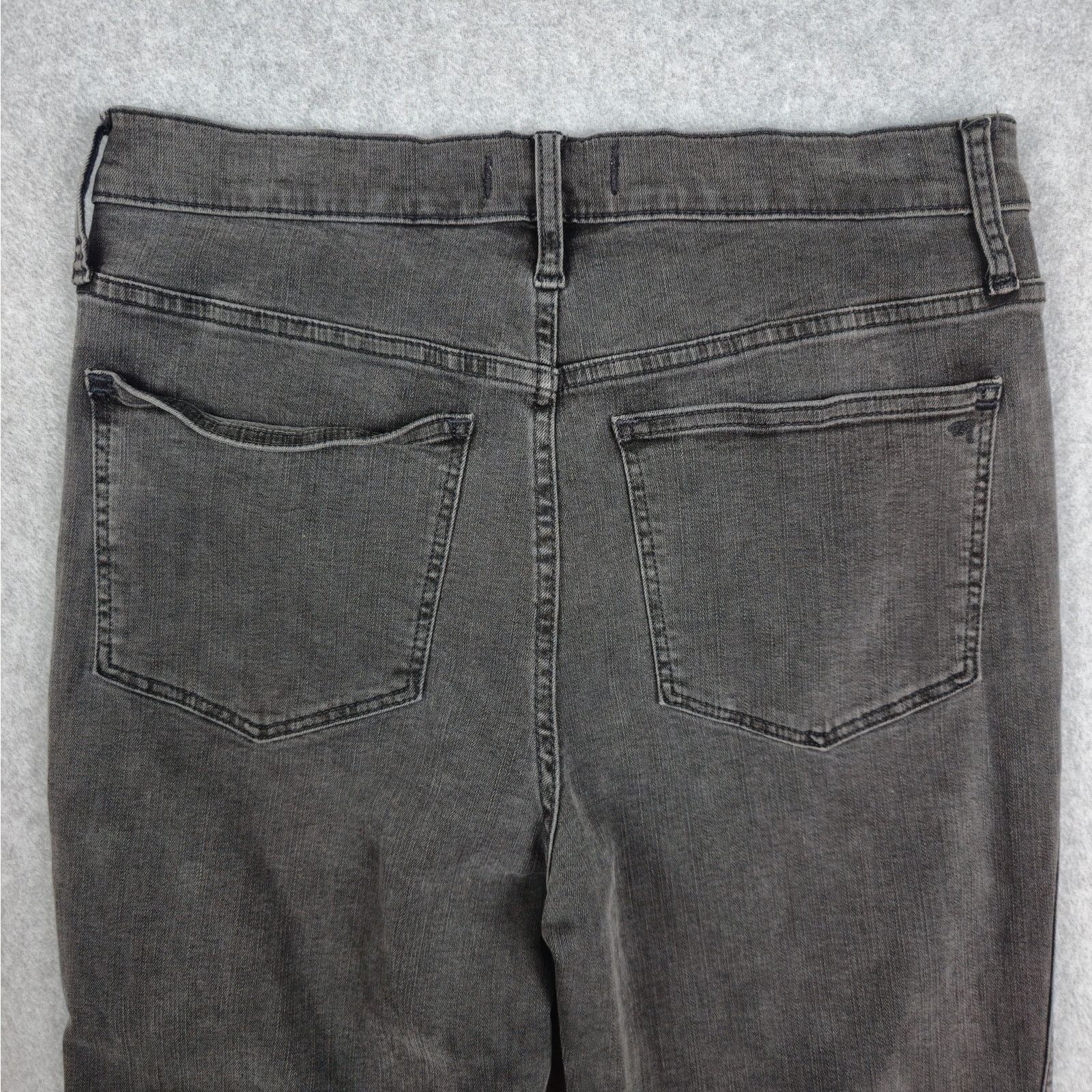 Madewell Madewell 29x25 Black Stovepipe Jeans Raw Hem Size 29" - 7 Thumbnail