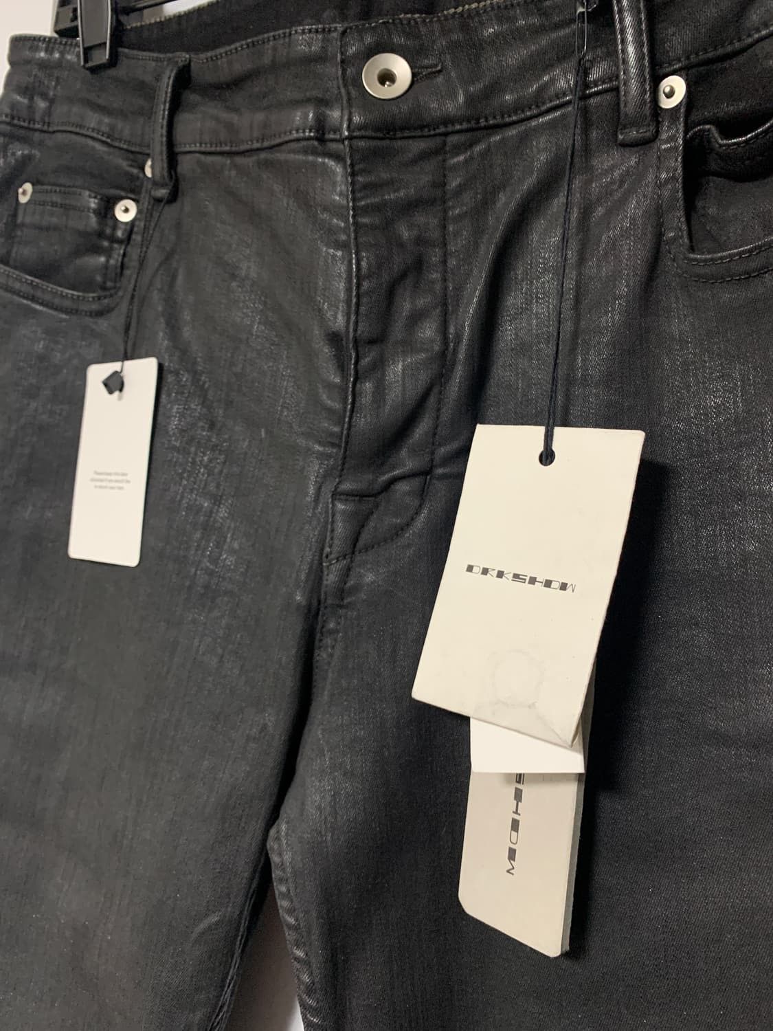 Rick Owens Rick Owens Tyrone cut waxed jeans Size US 34 / EU 50 - 6 Thumbnail