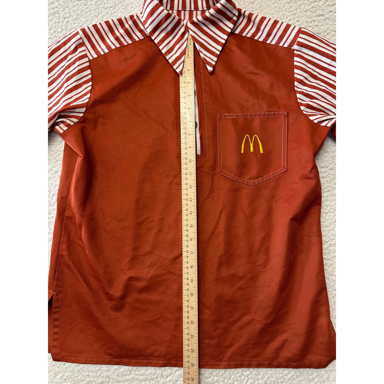 Other Vintage 1976 McDonald Employed Uniform Shirt Pants & Apron Size US M / EU 48-50 / 2 - 5 Thumbnail