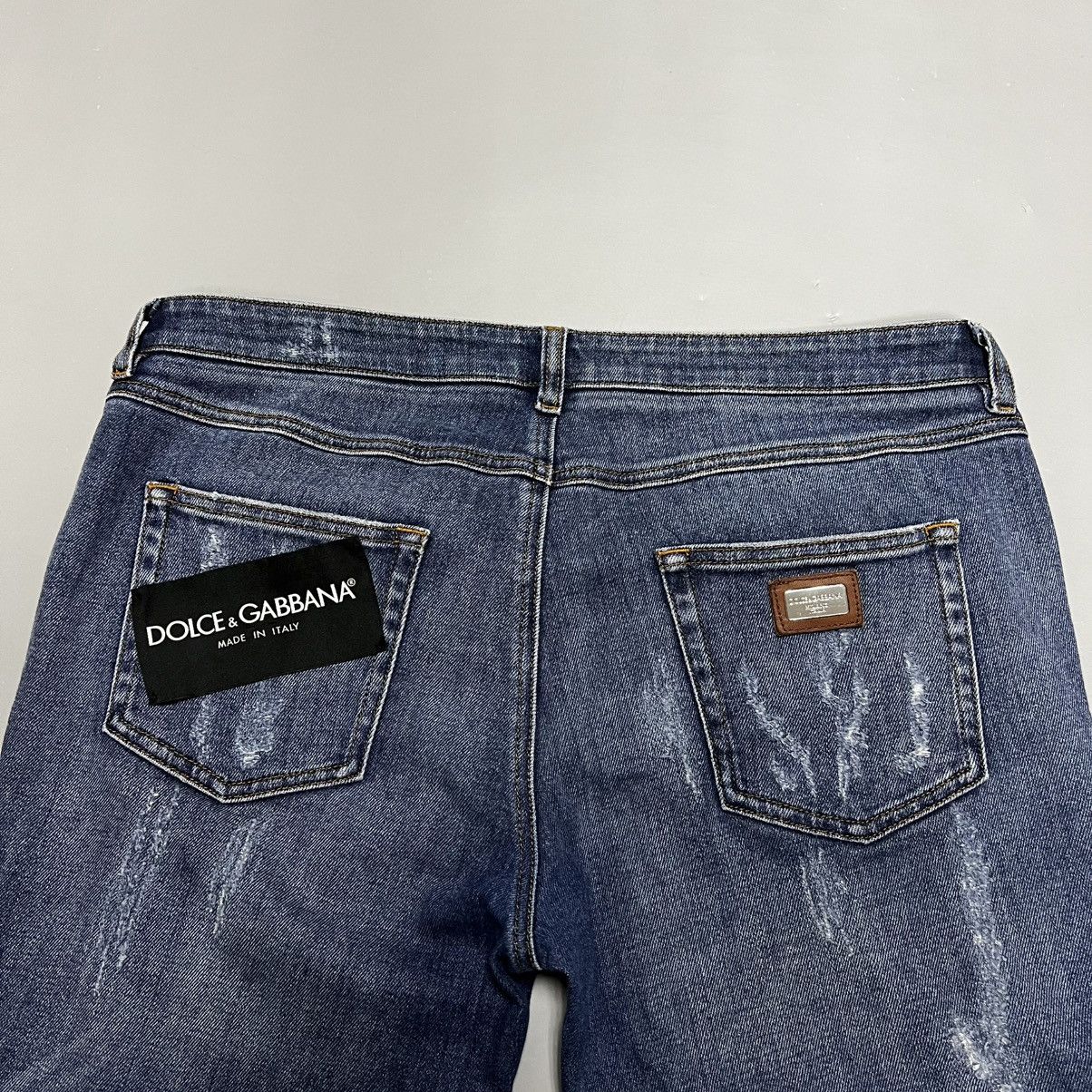 Dolce & Gabbana Dolce & Gabbana Slim Jeans Pretty Distressed Woman’s Size 48 Size 34" / US 12 / IT 48 - 4 Thumbnail