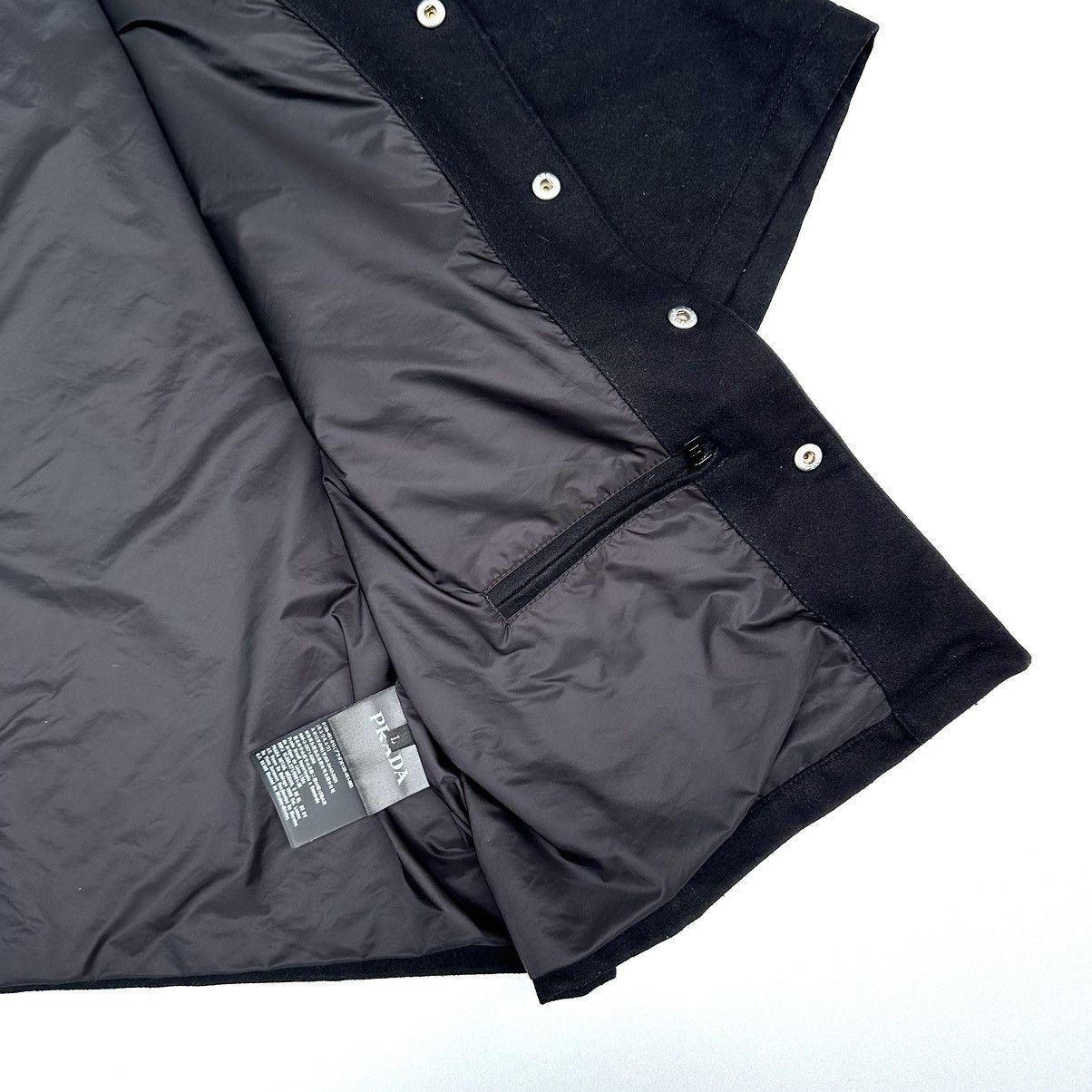 Prada PRADA OVERSIZED WOOL SHIRT Size US L / EU 52-54 / 3 - 9 Thumbnail