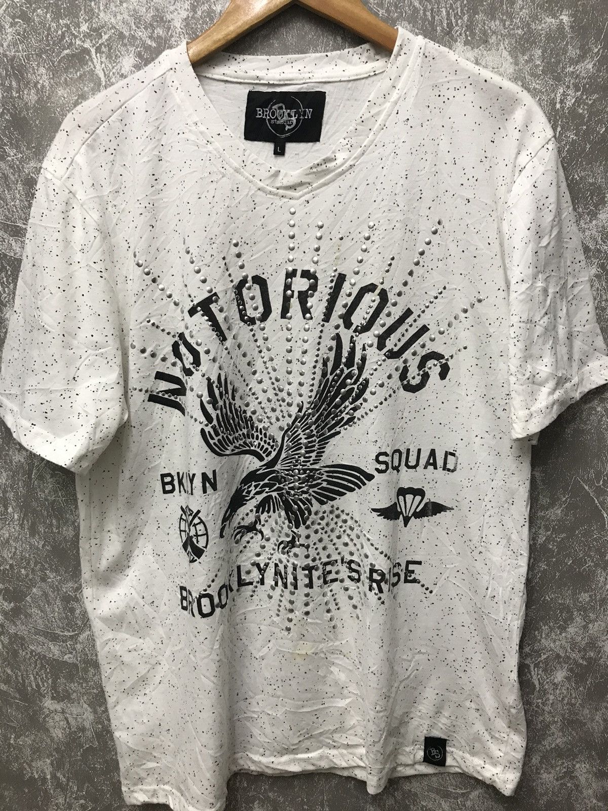 Affliction × Brooklyn Cloth × Southpole Brooklyn Affliction Eagle Y2K Graphic Tee Size US L / EU 52-54 / 3 - 1 Thumbnail