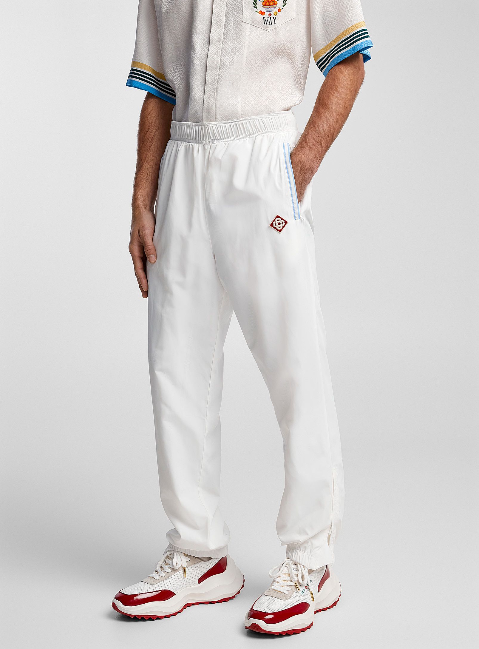 Casablanca BNWT SS24 CASABLANCA SHELLSUIT NYLON JOGGERS L Size US 36 / EU 52 - 1 Thumbnail