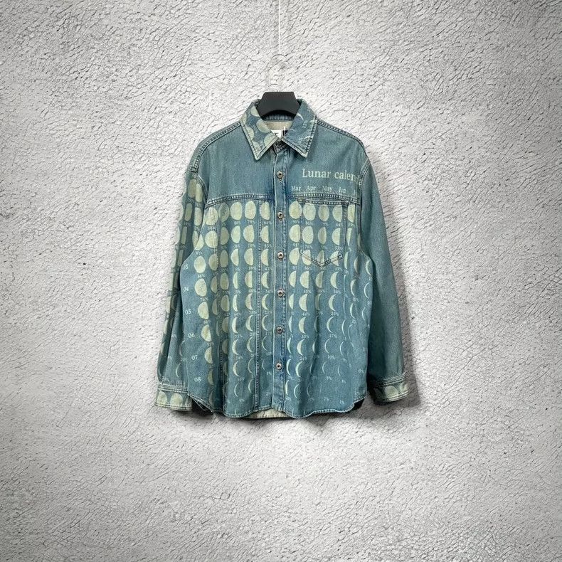 Loewe LOEWE Paula's series eclipse denim shirt jacket Size M / US 6-8 / IT 42-44 - 1 Thumbnail