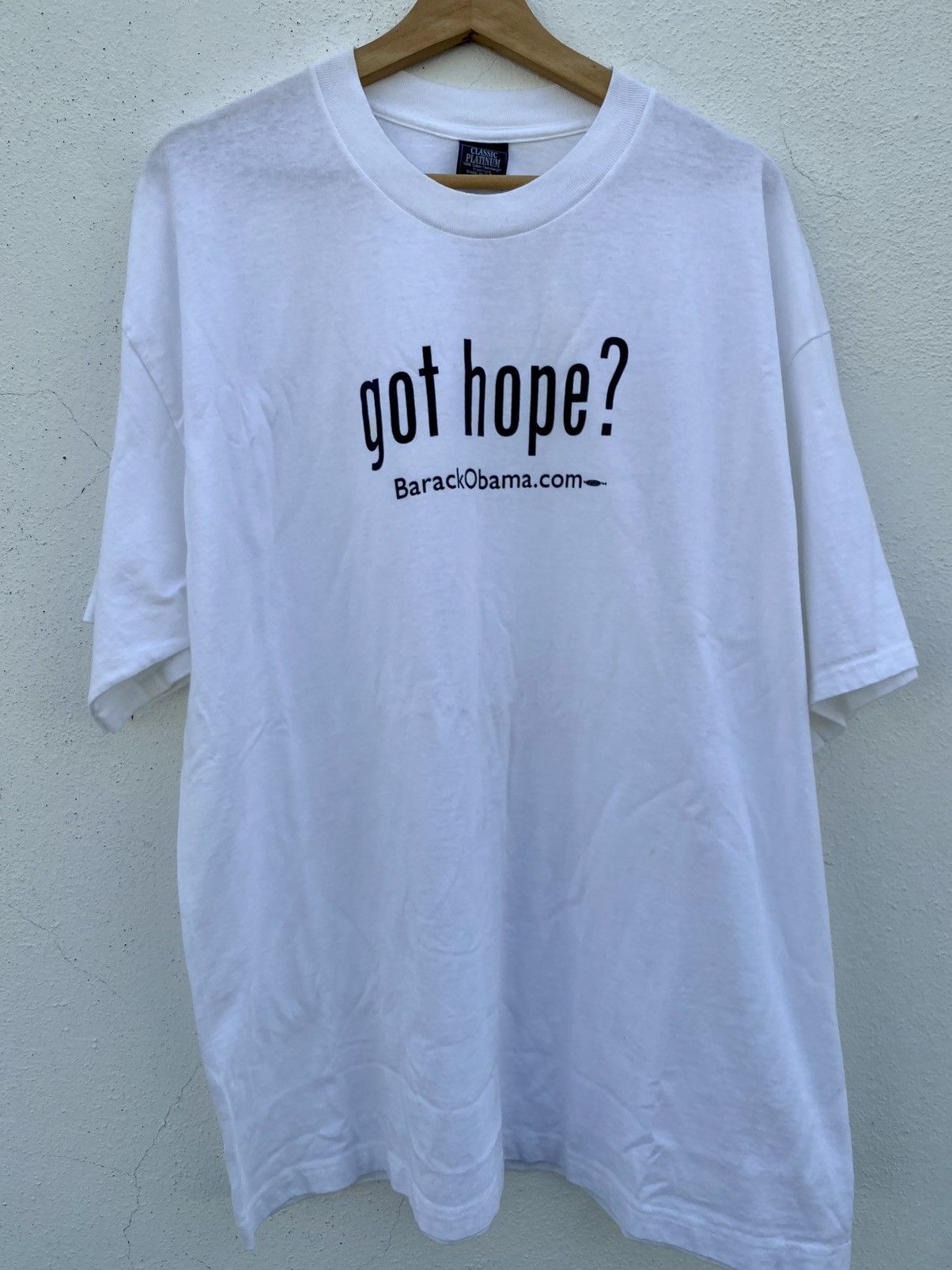Other Vintage Got Hope? Barack Obama 2008 campaign for President Size US XL / EU 56 / 4 - 4 Thumbnail