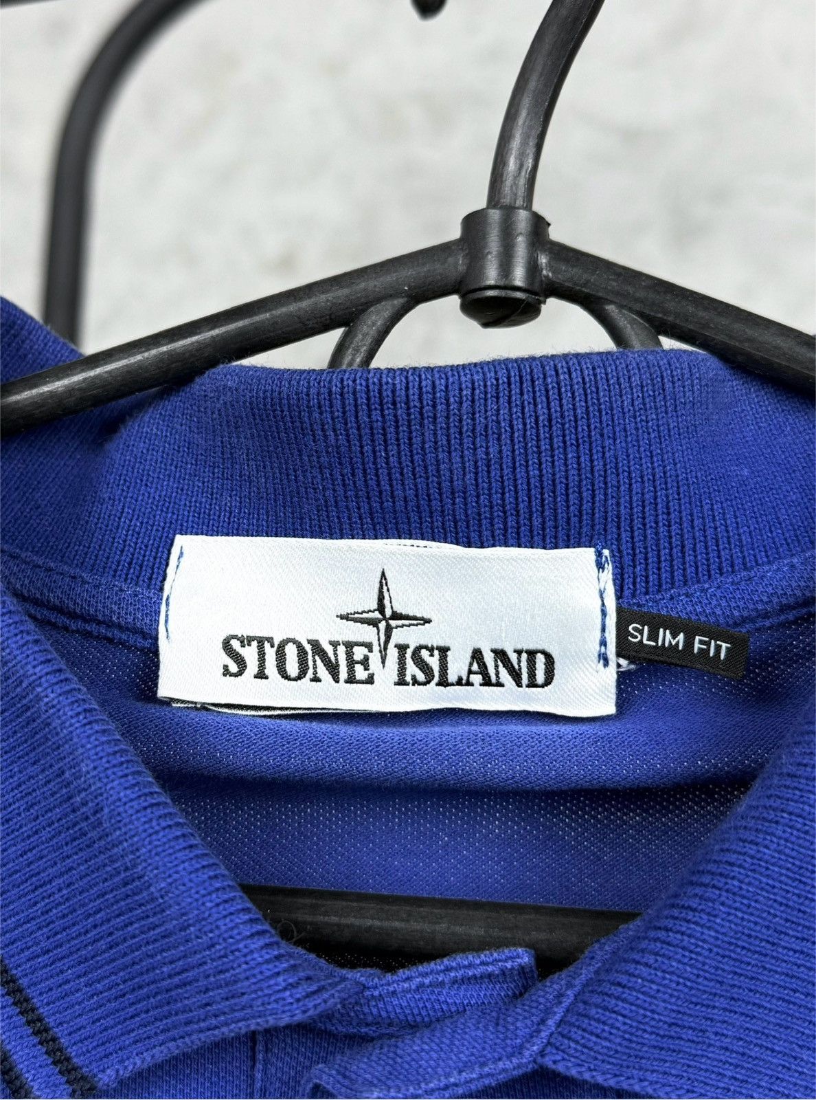 Stone Island Stone Island Patch Program Blue Polo Shirt Size US L / EU 52-54 / 3 - 6 Thumbnail