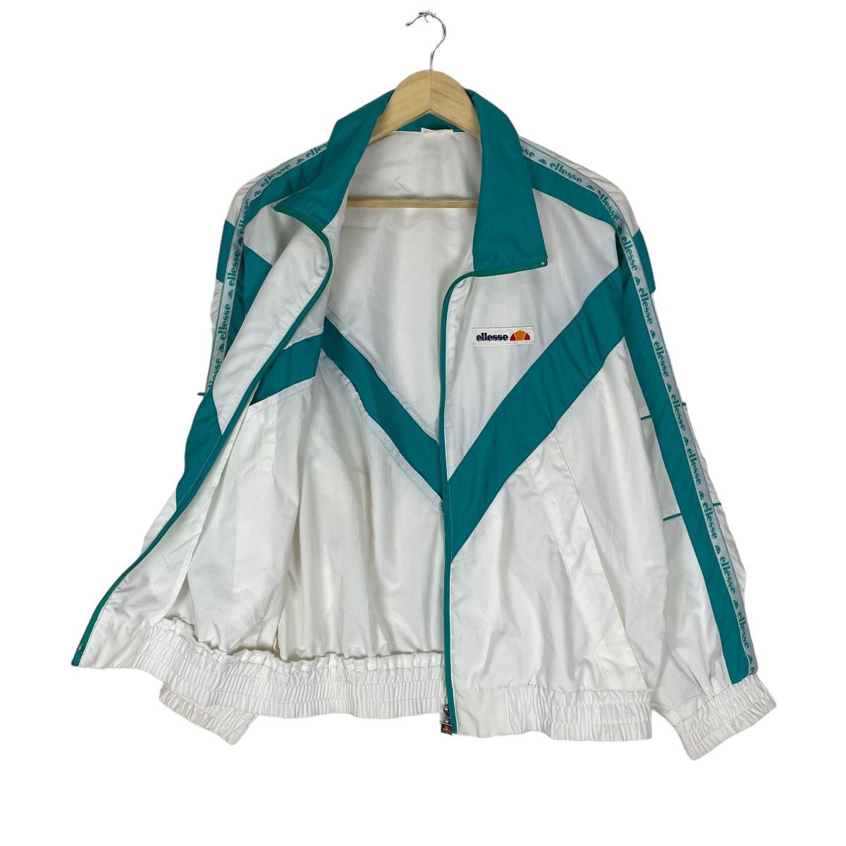 Ellesse ☀️90s ELLESE TENNIS V COLOUR BLOCK LIGHT JACKET Size US M / EU 48-50 / 2 - 7 Thumbnail