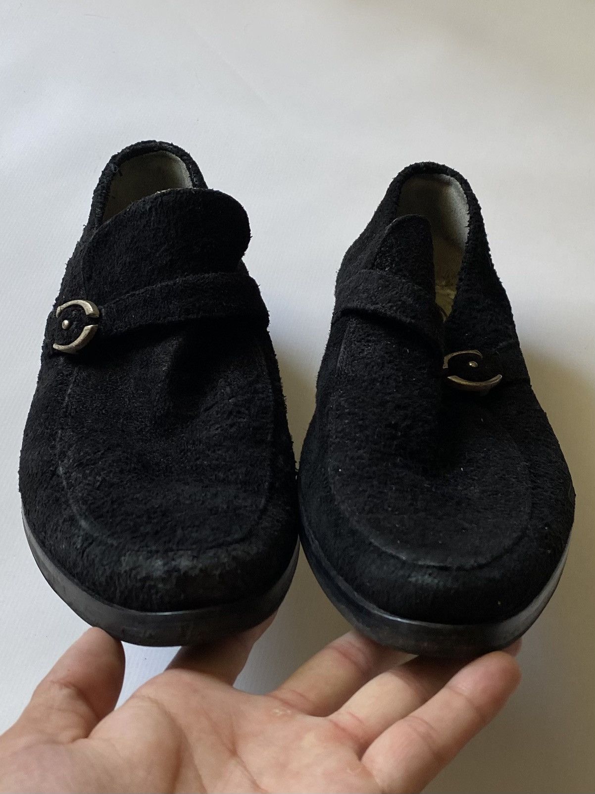 Roberto Cavalli Roberto Cavalli Black Suede Loafers Size 9.5 Size US 9.5 / EU 42-43 - 2 Thumbnail