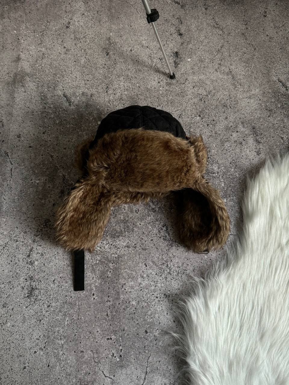 Vintage Vintage Y2K Trapper Fur Fluffy Hat Ushanka Faux USA Size ONE SIZE - 3 Thumbnail