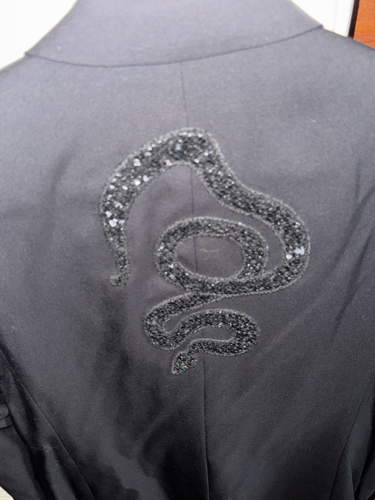 Saint Laurent Paris Hedi Slimane Saint Laurent jacket Swarovski Crystal new Size 48R - 15 Thumbnail