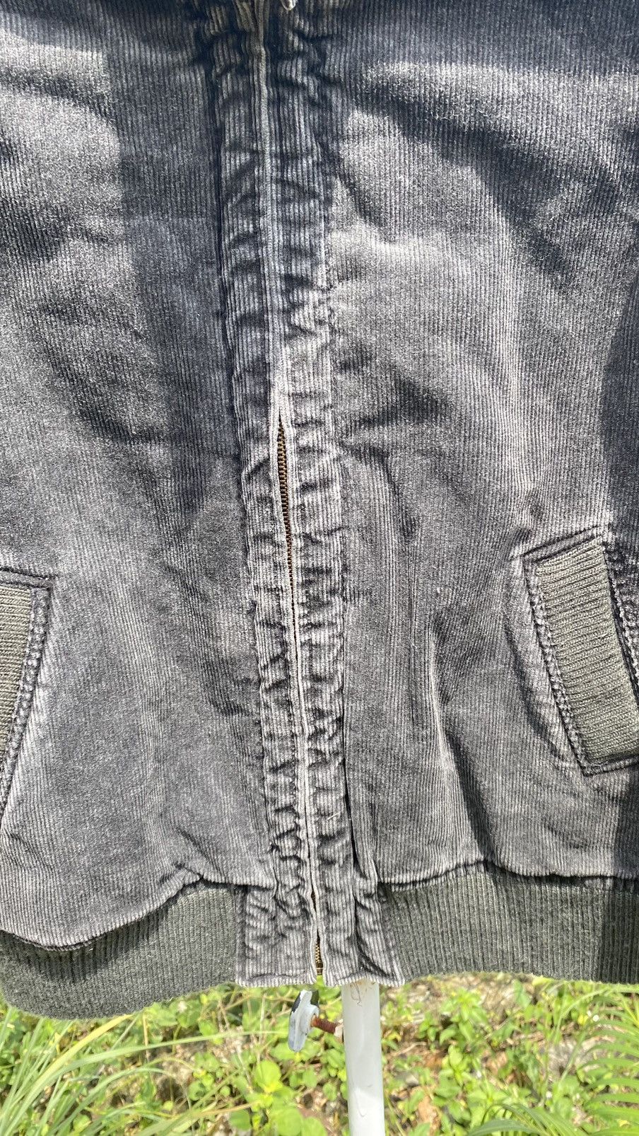 Vintage Black Dog Corduroy Pigment Dyeing Jacket Size US L / EU 52-54 / 3 - 6 Thumbnail