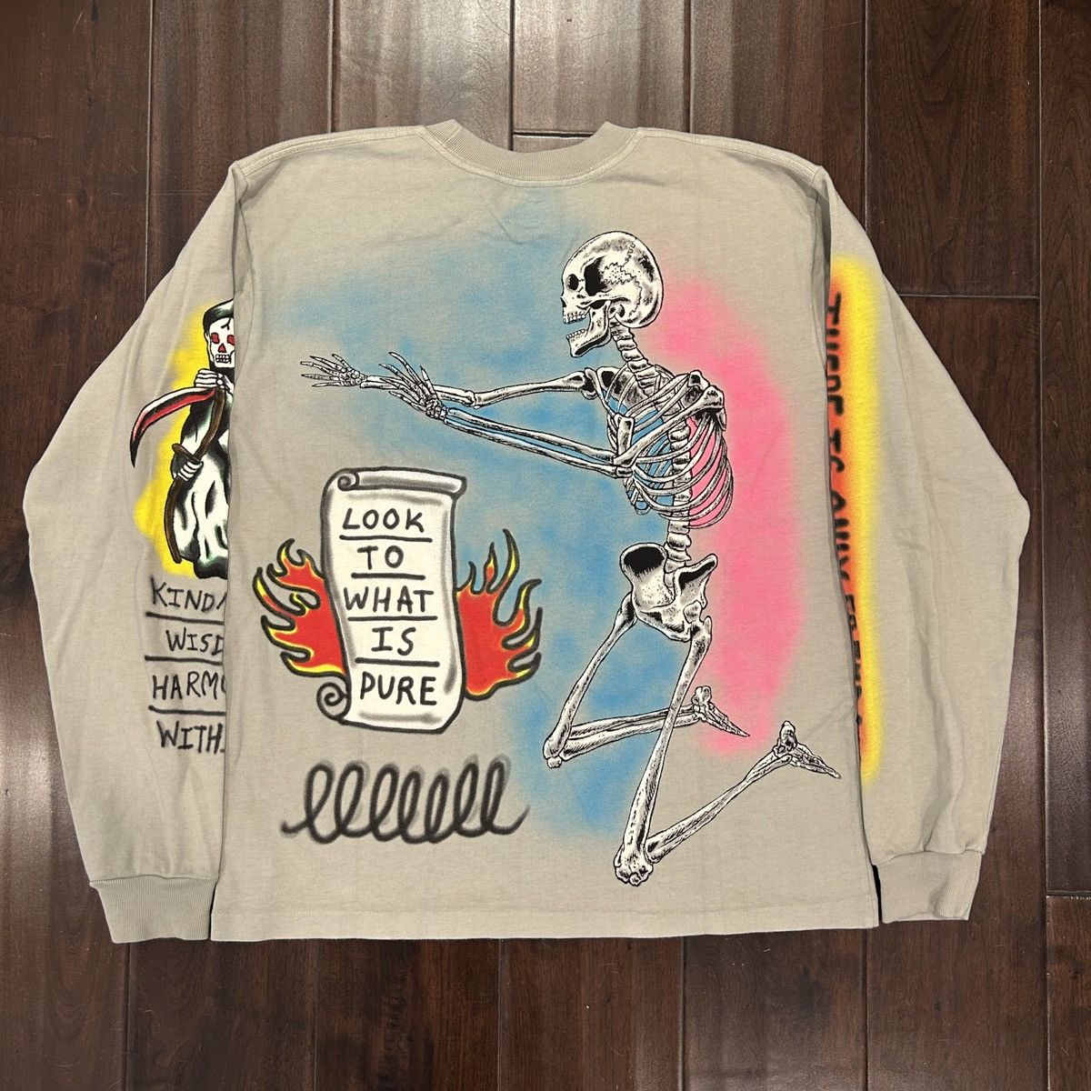 Kanye West Yeezy Wes lang bird long sleeve Size US S / EU 44-46 / 1 - 6 Thumbnail