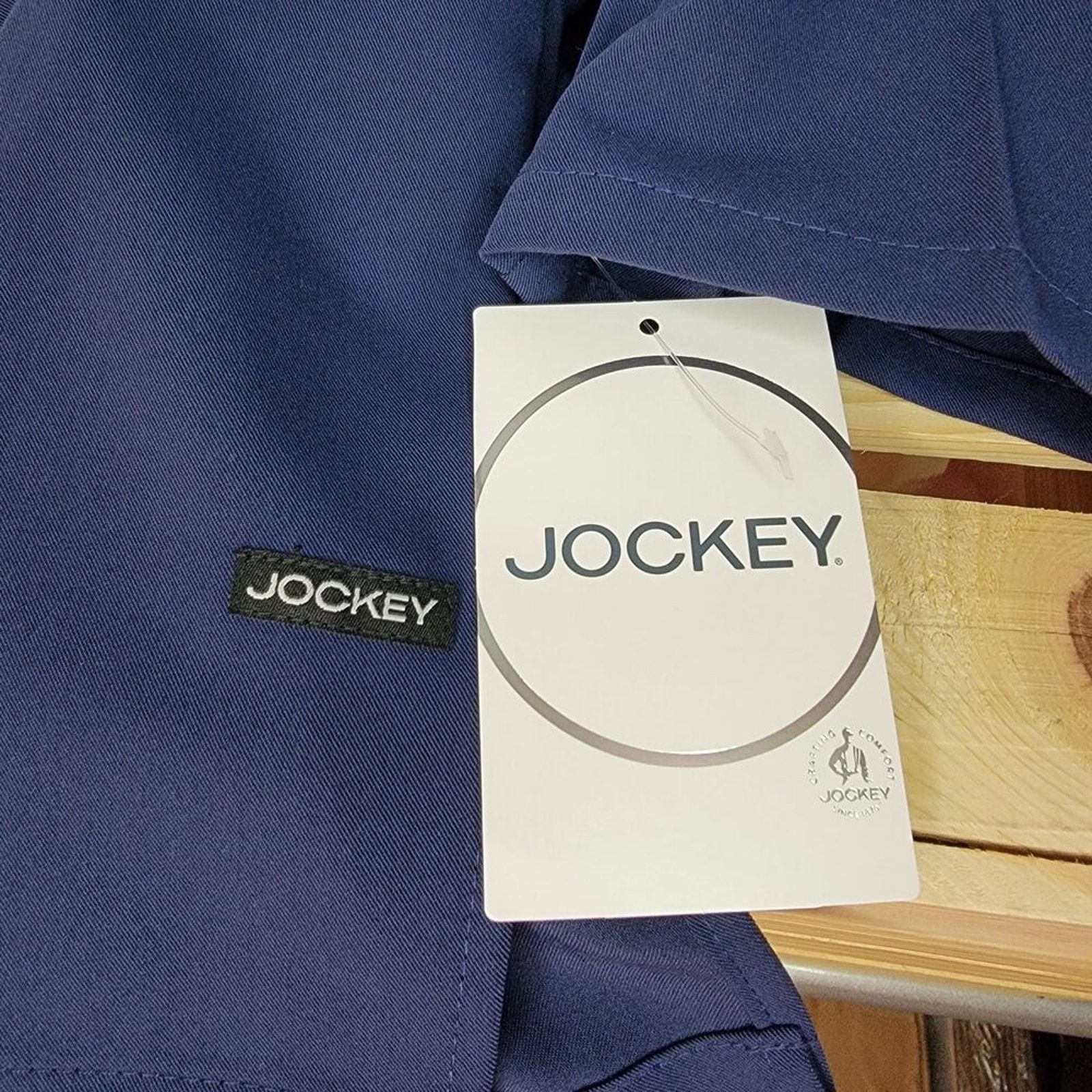 Jockey Jockey Scrub Top Unisex SS Navy - Size S NWT Size S / US 4 / IT 40 - 5 Thumbnail