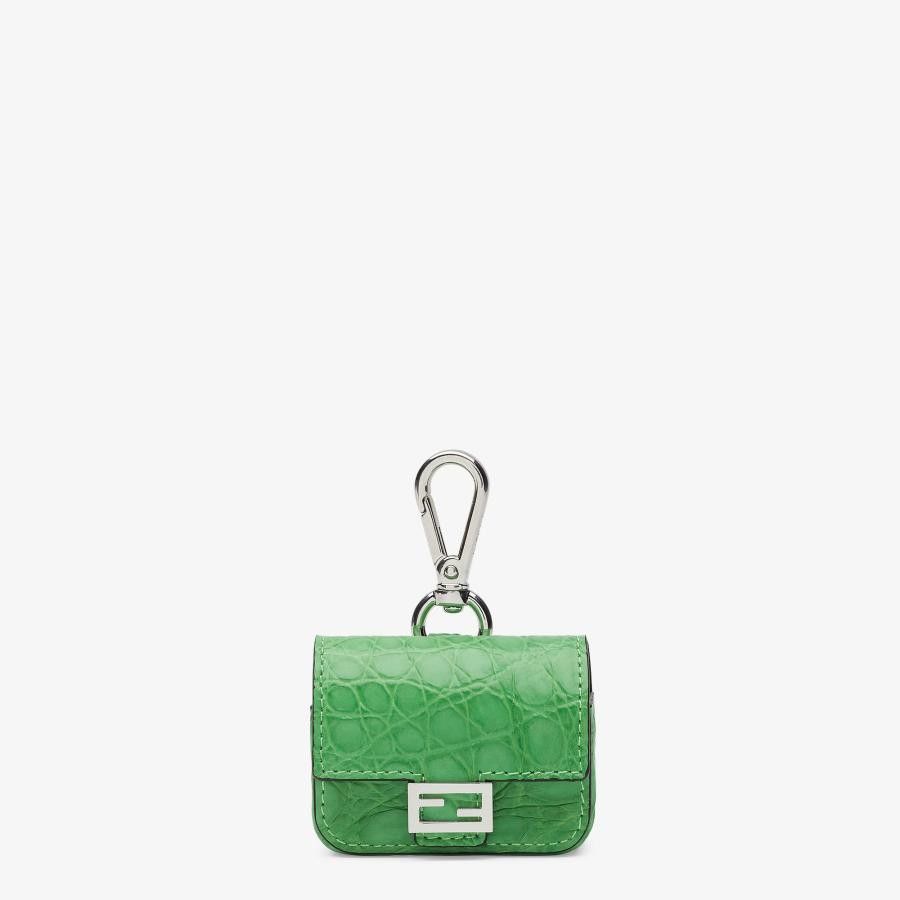Fendi o1loc1c0824 Size: OS / Baguette Charm Bags in Green Size ONE SIZE - 1 Thumbnail