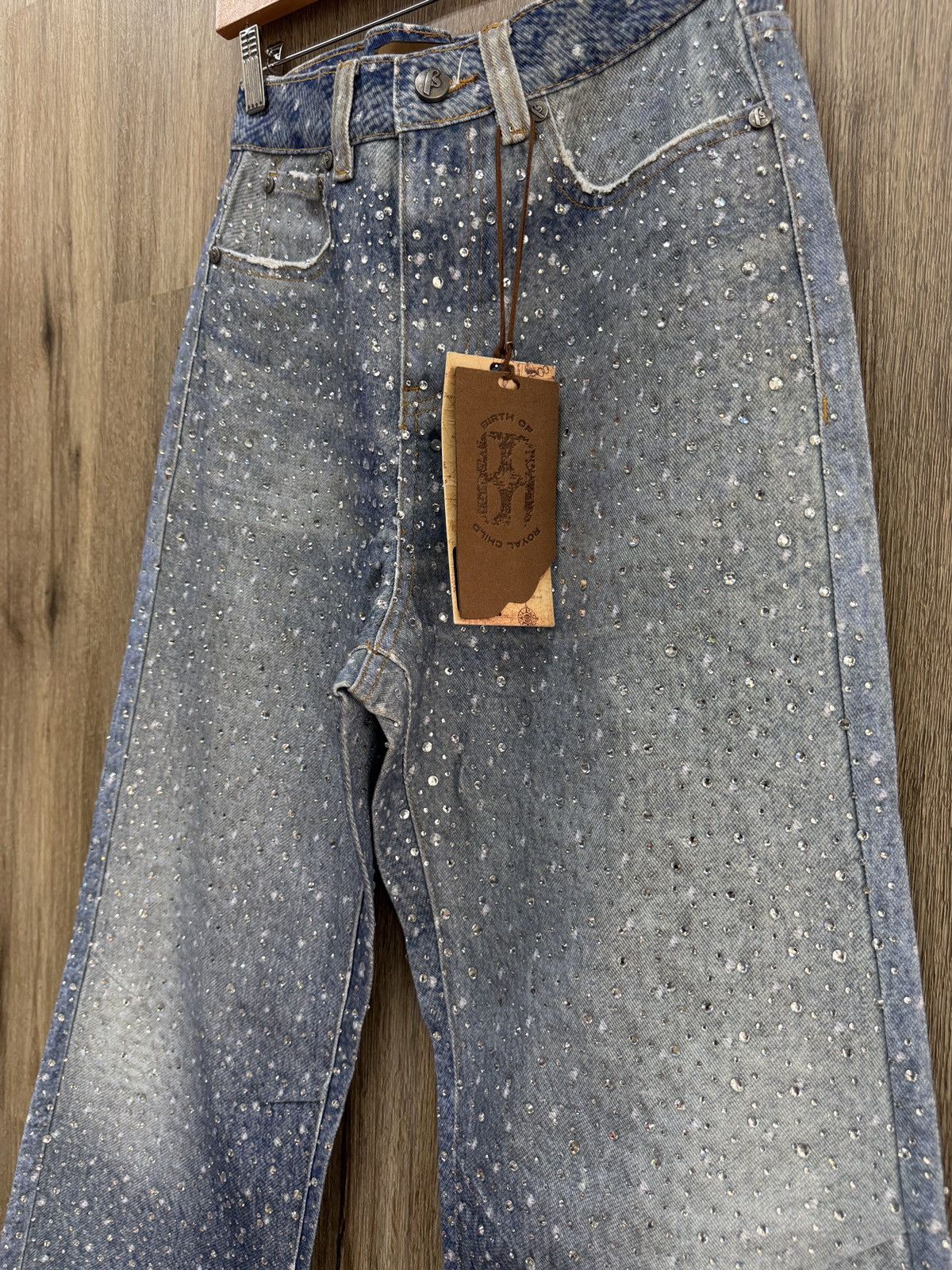 Birth of Royal Child Birth Of Royal Child Rhinestone Jeans Size US 28 / EU 44 - 6 Thumbnail