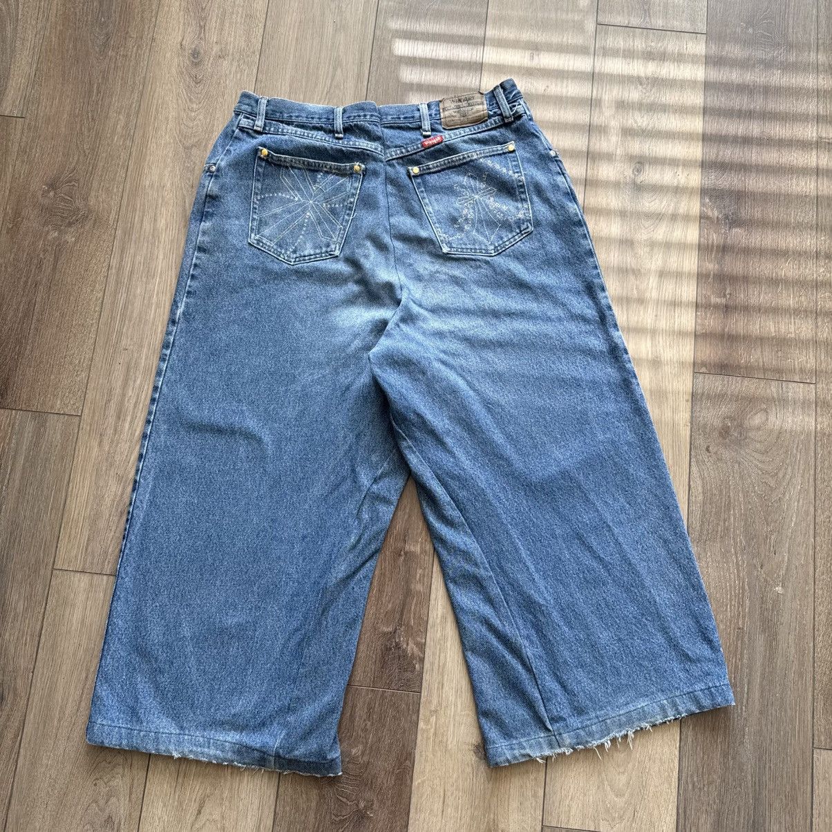 Other Blue baggy jeans with cross design Size US 38 / EU 54 - 4 Thumbnail