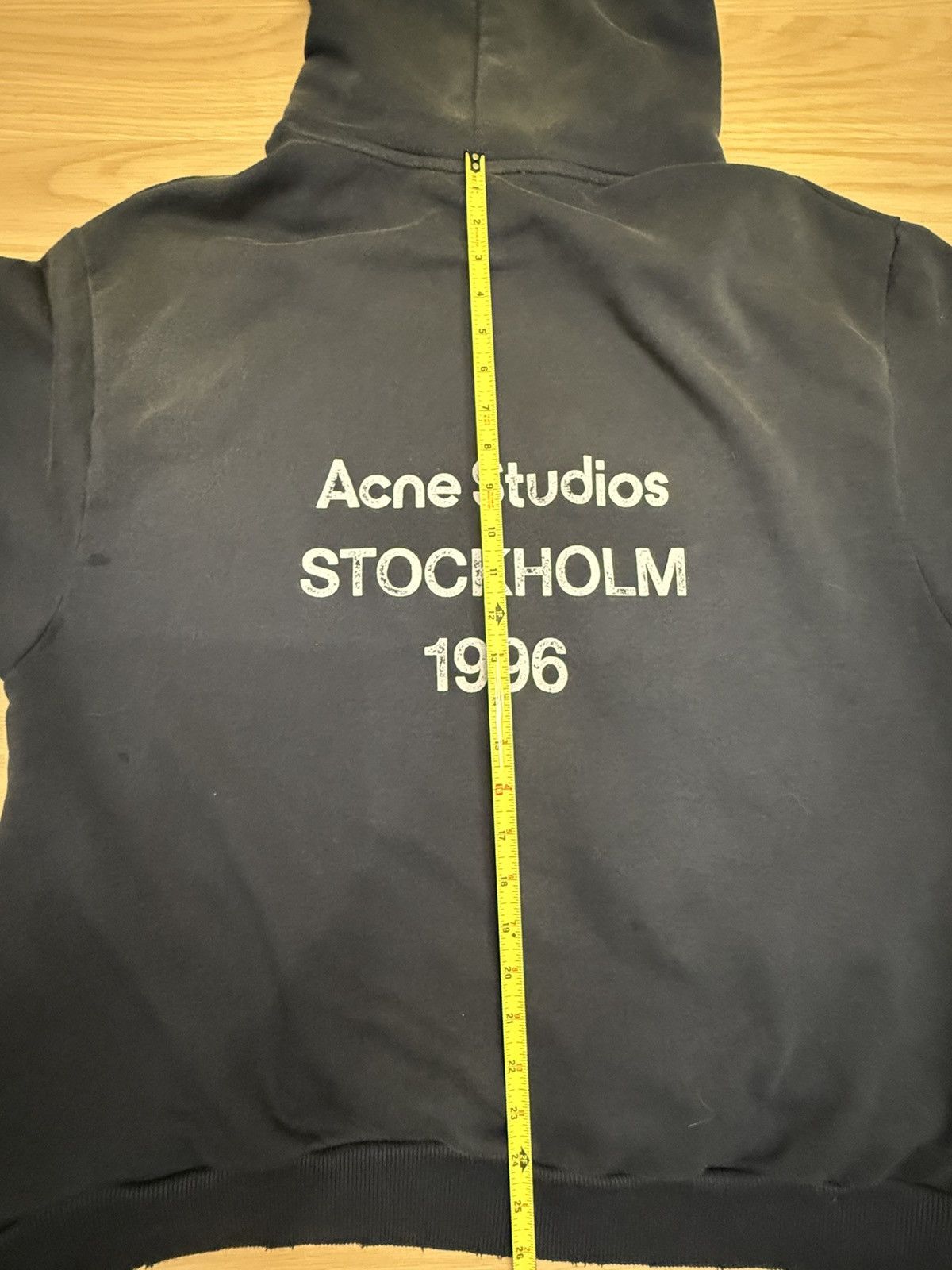 Acne Studios Acne Studios Stockholm 1996 Hoodie – Black- Large Size US L / EU 52-54 / 3 - 11 Thumbnail