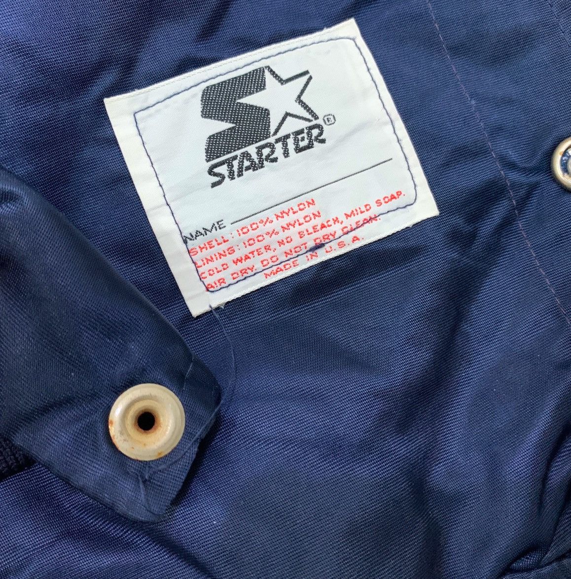 New York Yankees VINTAGE 1980s STARTER NEW YORK YANKEES SATIN JACKET BASEBALL Size US S / EU 44-46 / 1 - 13 Thumbnail