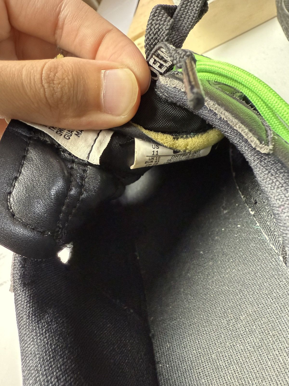 Nike × Off-White Used 2022 Nike Off-White x Blazer Low 'Black' Sz 11 Size US 11 / EU 44 - 9 Thumbnail