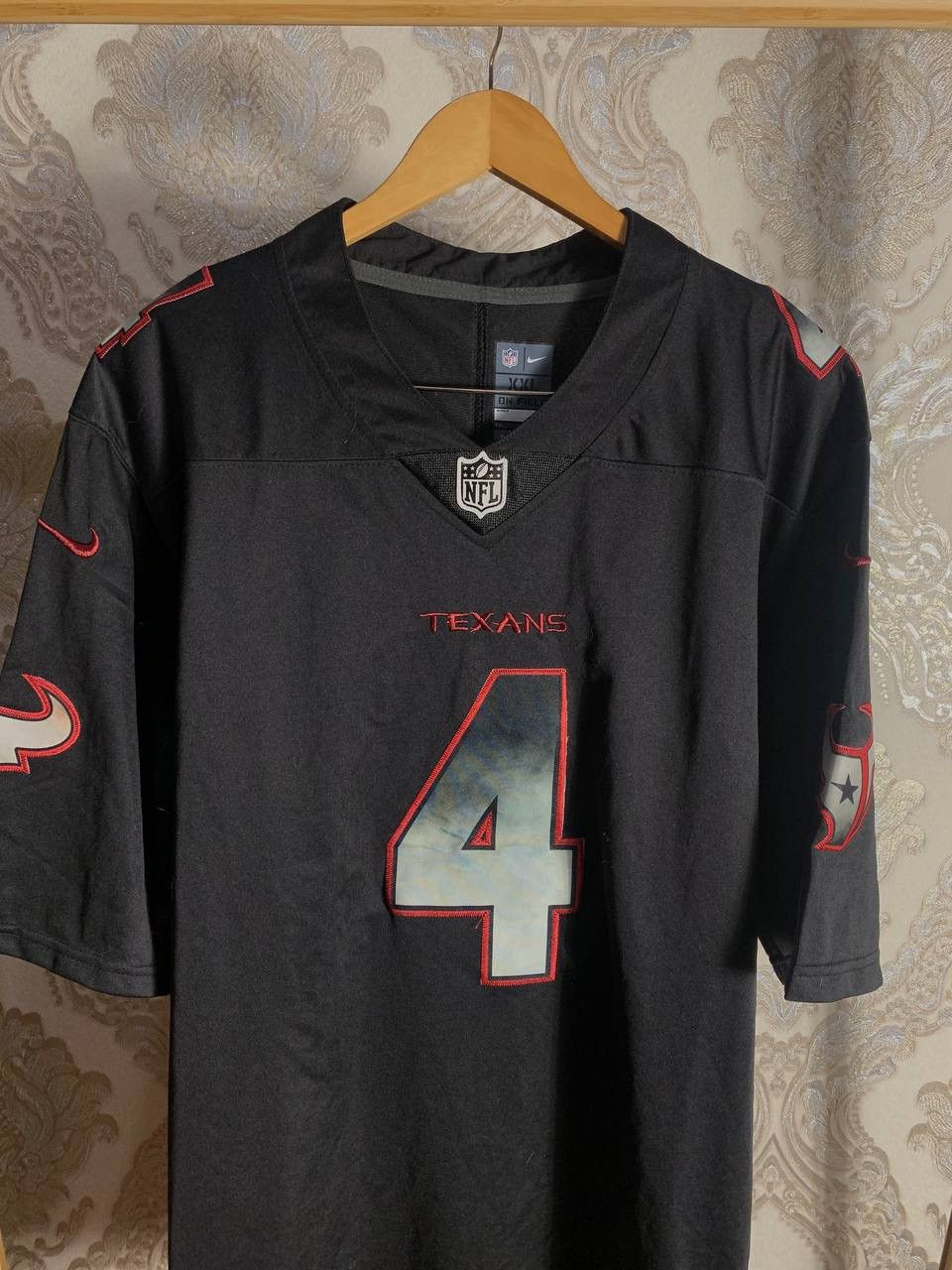 Nike × Vintage VERY RARE NIKE NFL TEXANS WATSON 4 SOCCER JERSEY Y2K 90s Size US XXL / EU 58 / 5 - 2 Thumbnail