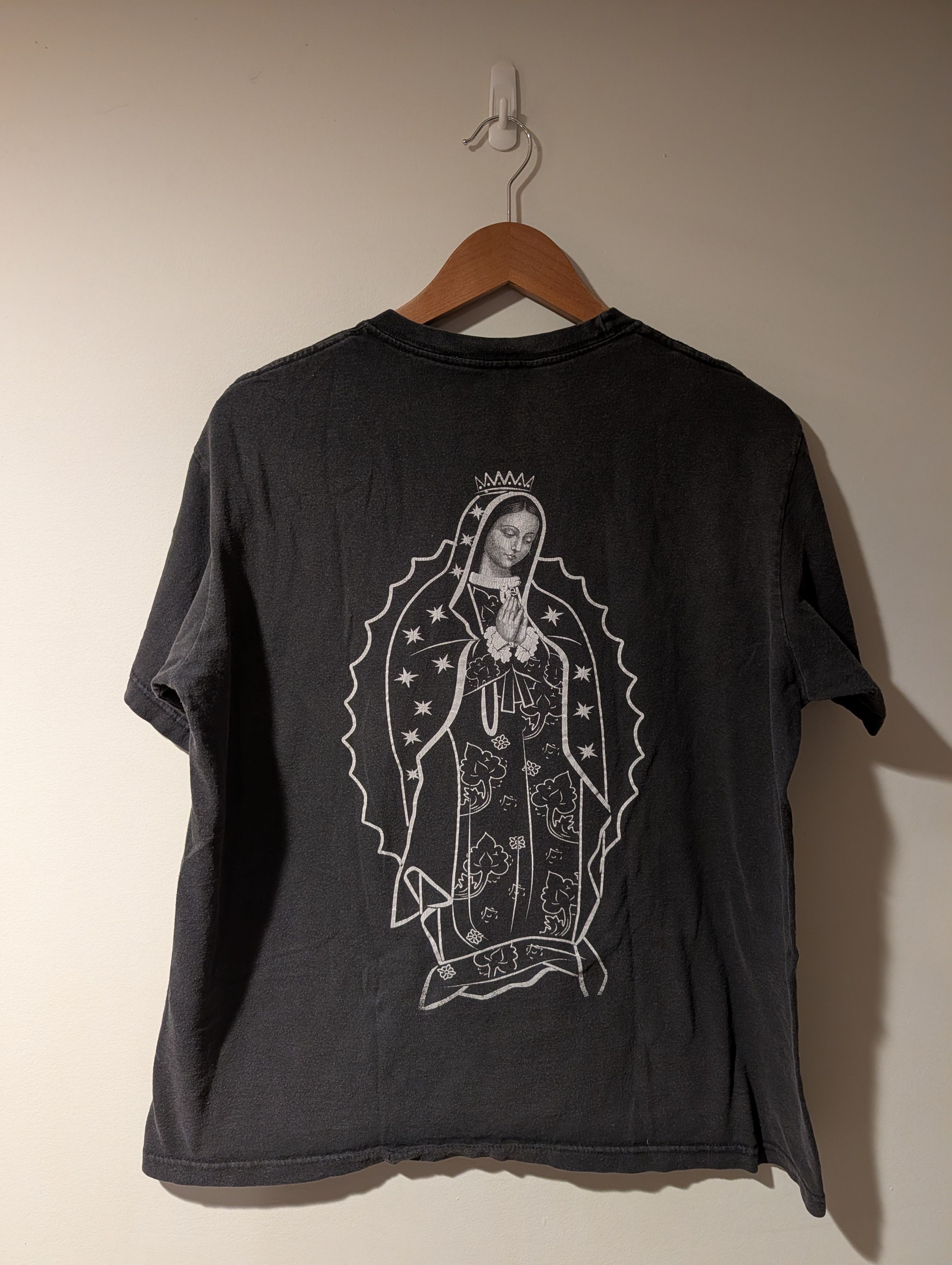 Vintage Virgin of Guadalupe Our Lady Religious Vintage T-Shirt Size US L / EU 52-54 / 3 - 4 Thumbnail
