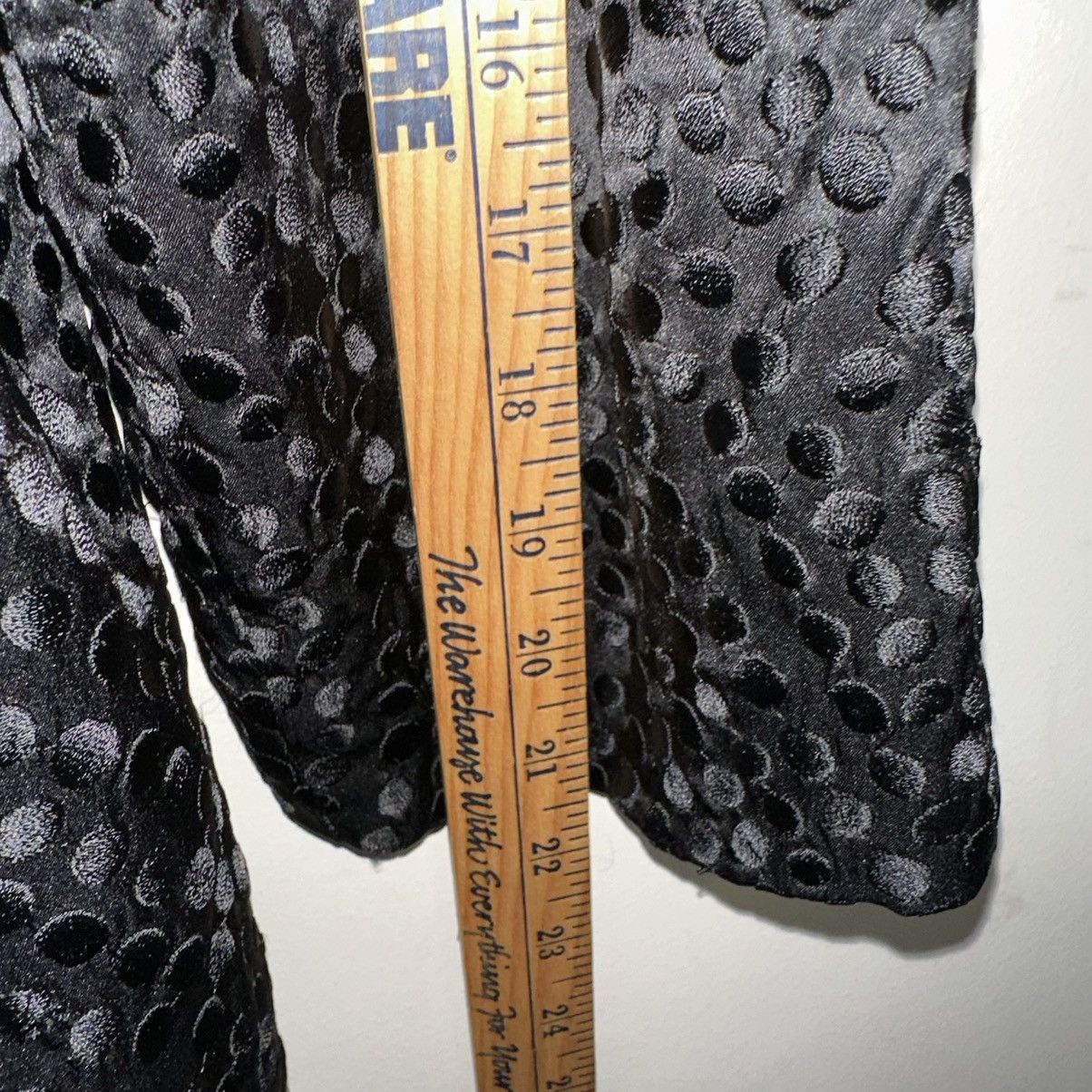 Eileen Fisher Eileen Fisher Silk Jacket Womens Med Black Polka Dot Long Size M / US 6-8 / IT 42-44 - 9 Thumbnail