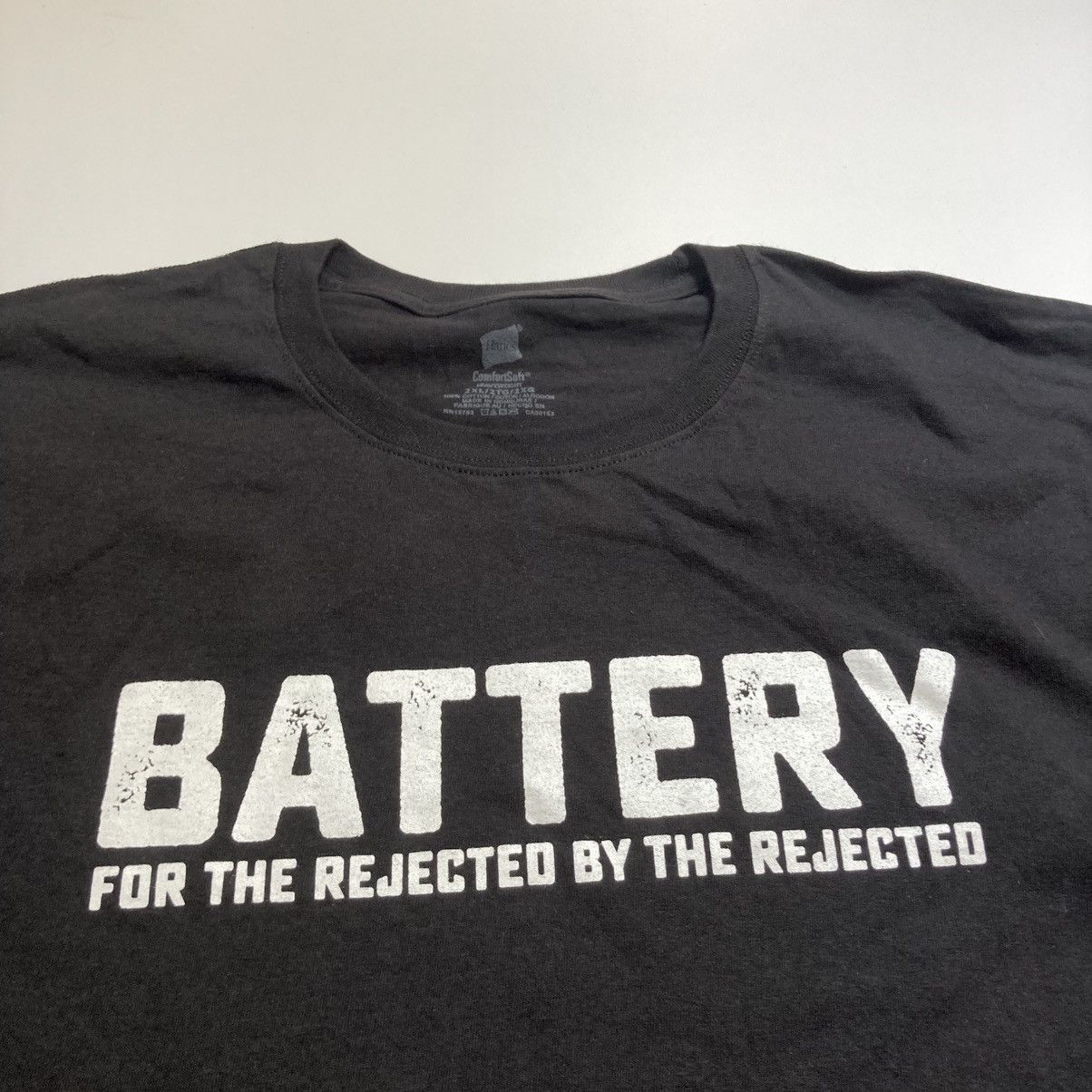 Band Tees battery revelation records hardcore rock band tee Size US XXL / EU 58 / 5 - 2 Thumbnail