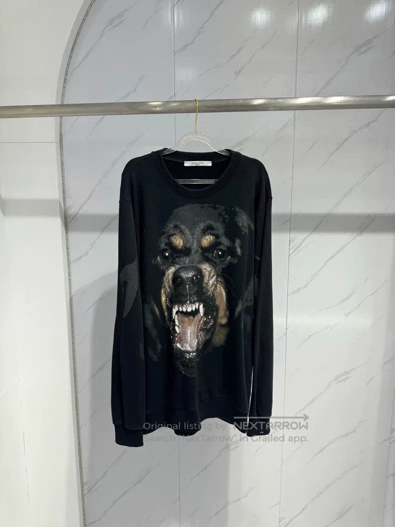 Givenchy Givenchy Dog Head Black Fleece Hoodie Size US M / EU 48-50 / 2 - 1 Thumbnail