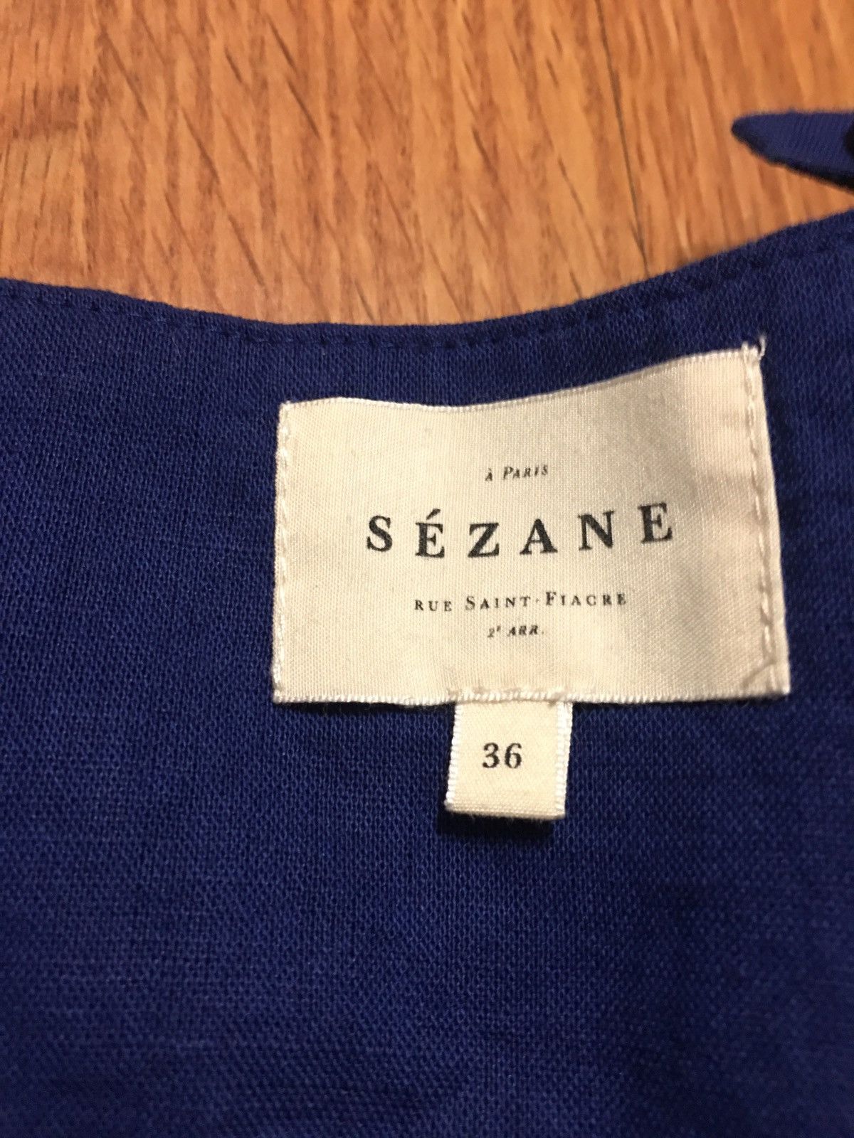 Sezane SEZANE Amandine high-waisted Blue Midi Skirt Size EU 36 Size 26" / US 2 / IT 38 - 9 Thumbnail