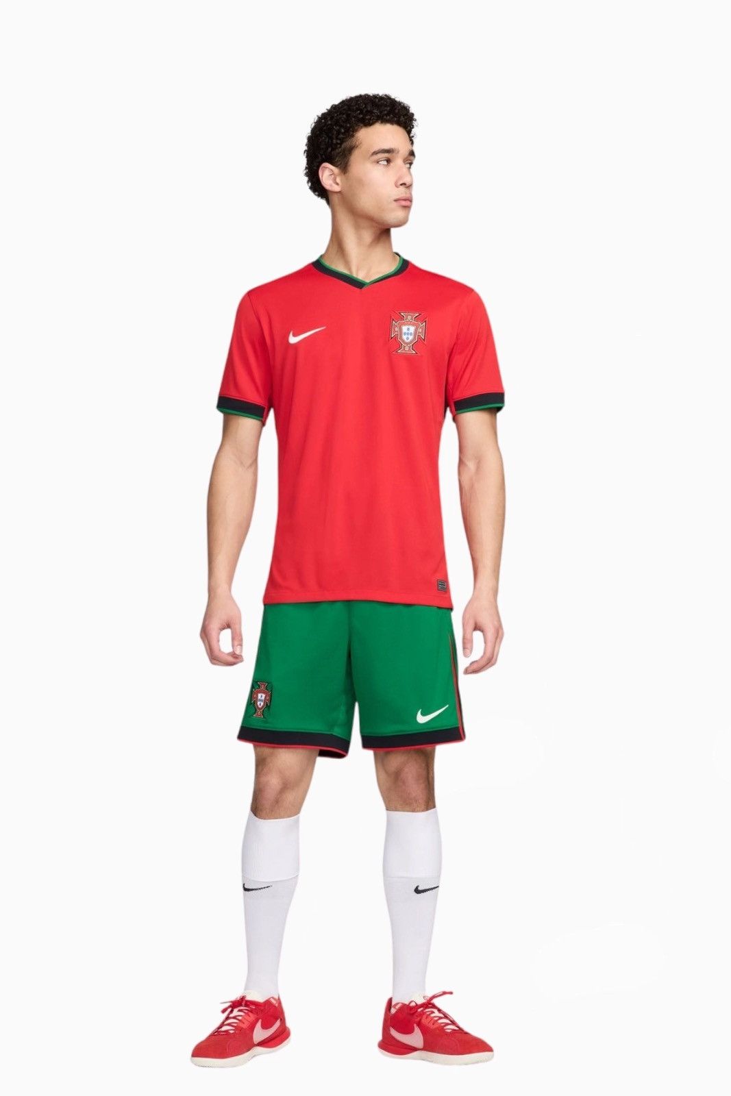 Nike 🇵🇹 Vintage 2024 Nike Portugal Soccer Home Jersey T-Shirt Y2K Size US S / EU 44-46 / 1 - 5 Thumbnail