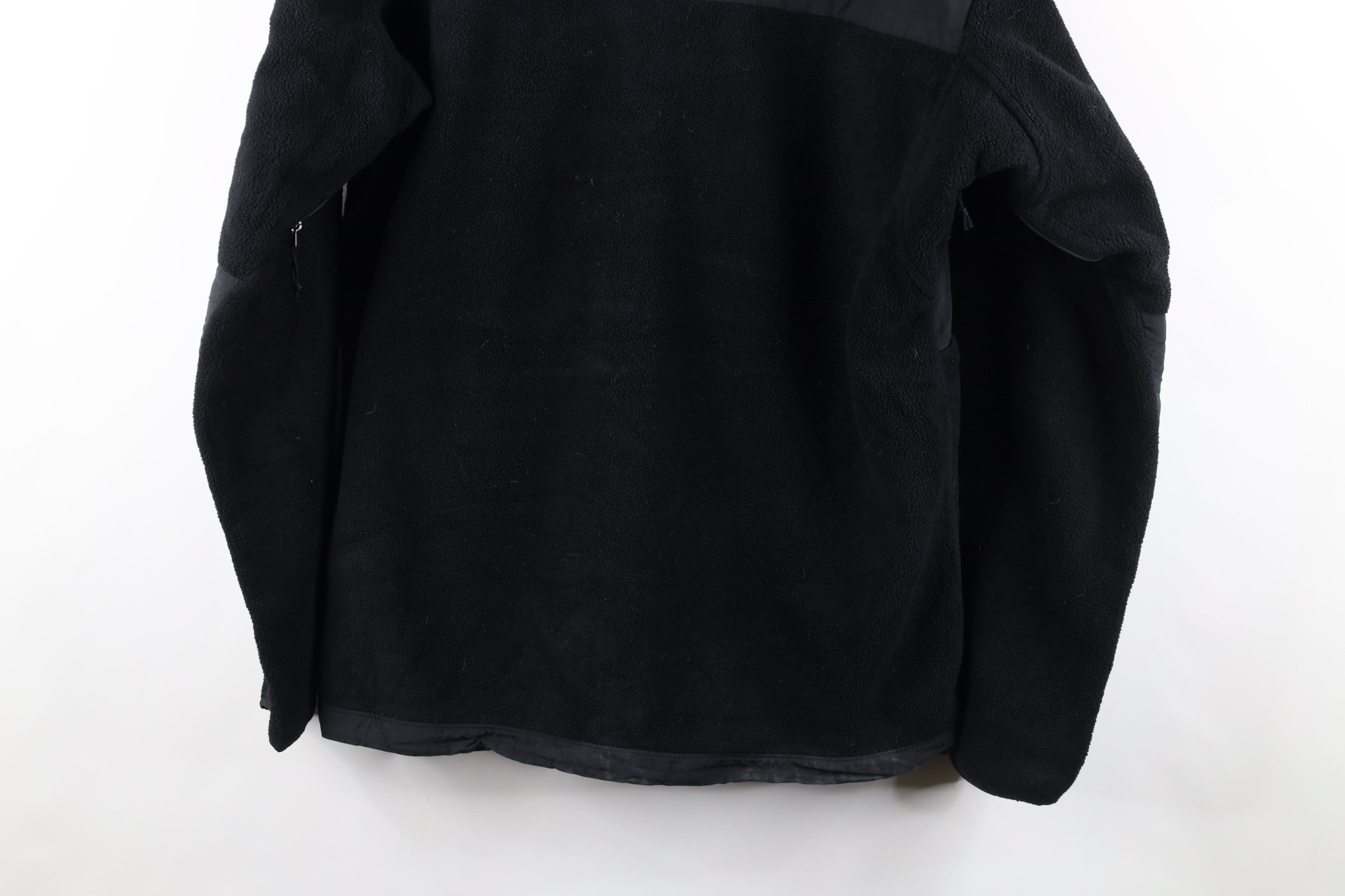The North Face × Vintage Vintage The North Face Hooded Denali Fleece Jacket Black Size US L / EU 52-54 / 3 - 15 Thumbnail