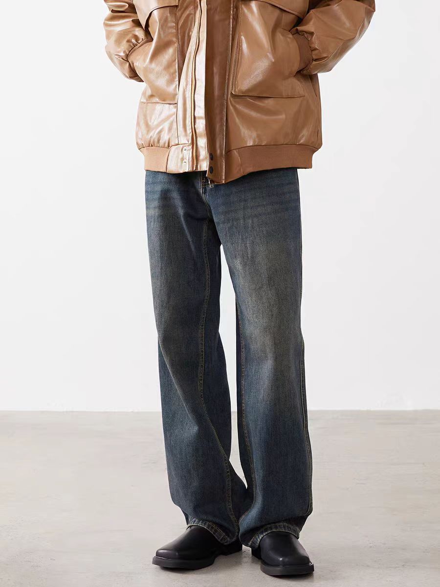 Japanese Brand × Vintage Vintage Street Washed and Aged Loose Casual Jeans Y2K Size US 36 / EU 52 - 2 Thumbnail