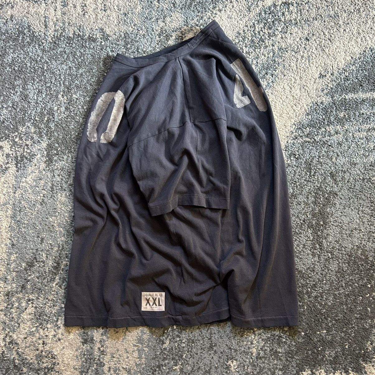 RRL Ralph Lauren iNDiGO 40s MOUNTED COLLAR SiNGLE STiTCH FOOTBALL CREWNECK Size US XXL / EU 58 / 5 - 20 Thumbnail