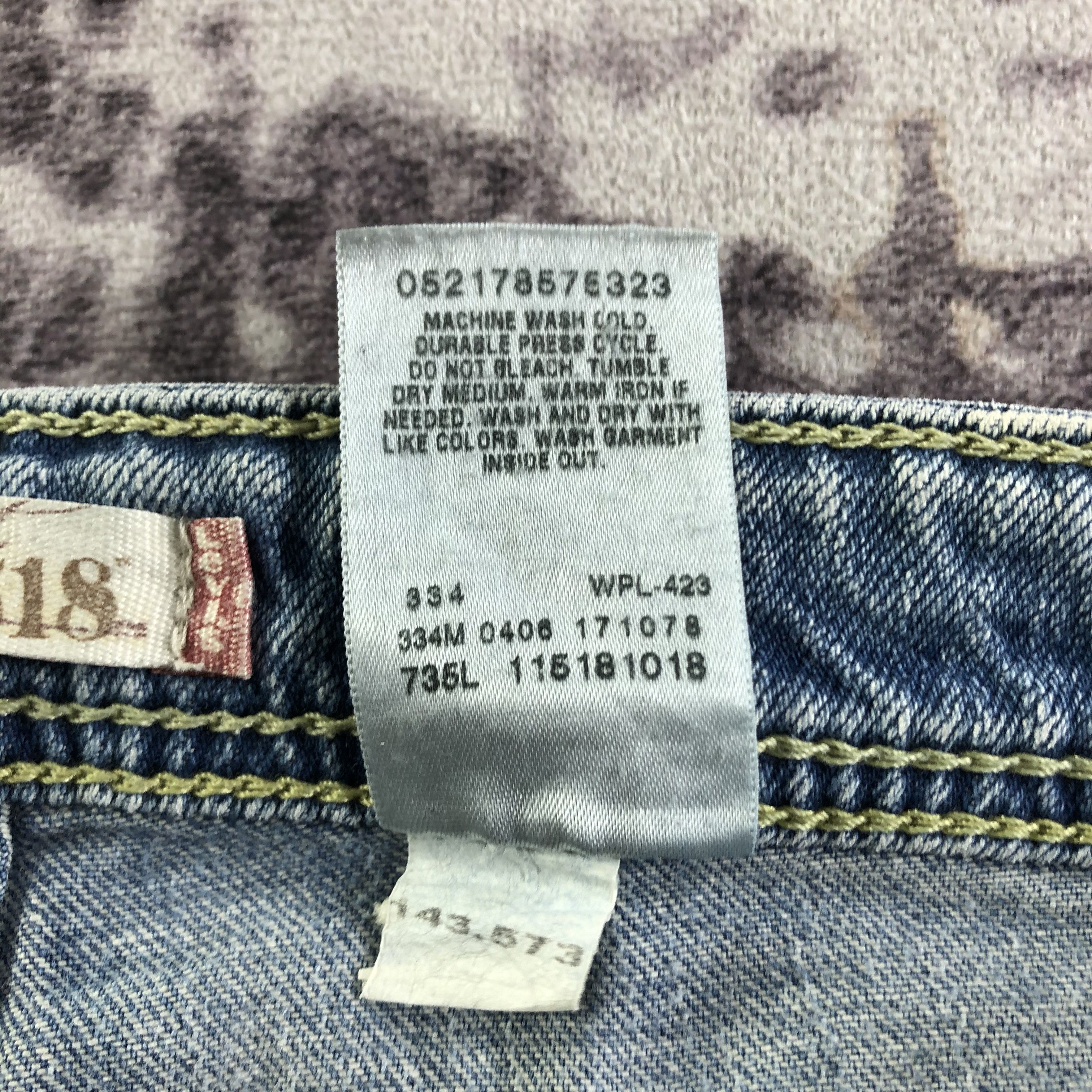 Levi's × Vintage Vintage Levis 518 Jeans-JM3483 Size 31" - 11 Thumbnail