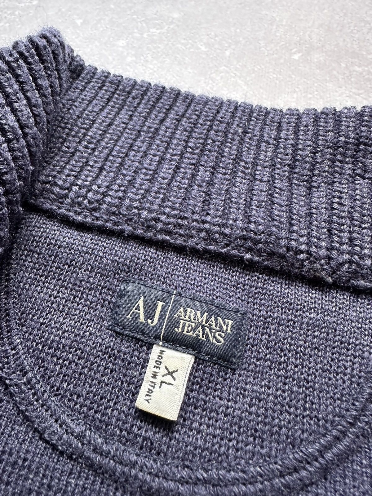 Armani sweater men armani jeans size XL made in Italy Size US XL / EU 56 / 4 - 6 Thumbnail