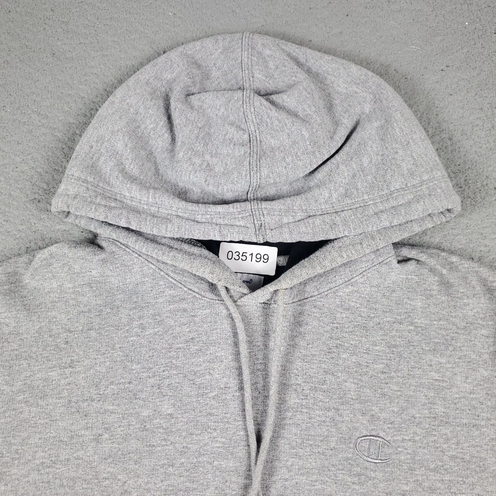 Champion VINTAGE Champion Hoodie Pullover Mens Medium Gray Casual All Seasons Sports Logo Size US M / EU 48-50 / 2 - 3 Thumbnail
