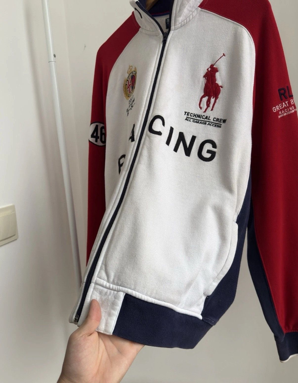 Polo Ralph Lauren VINTAGE POLO RALPH LAUREN RARE GREAT BRITAIN RACING JACKET Size US XL / EU 56 / 4 - 9 Thumbnail
