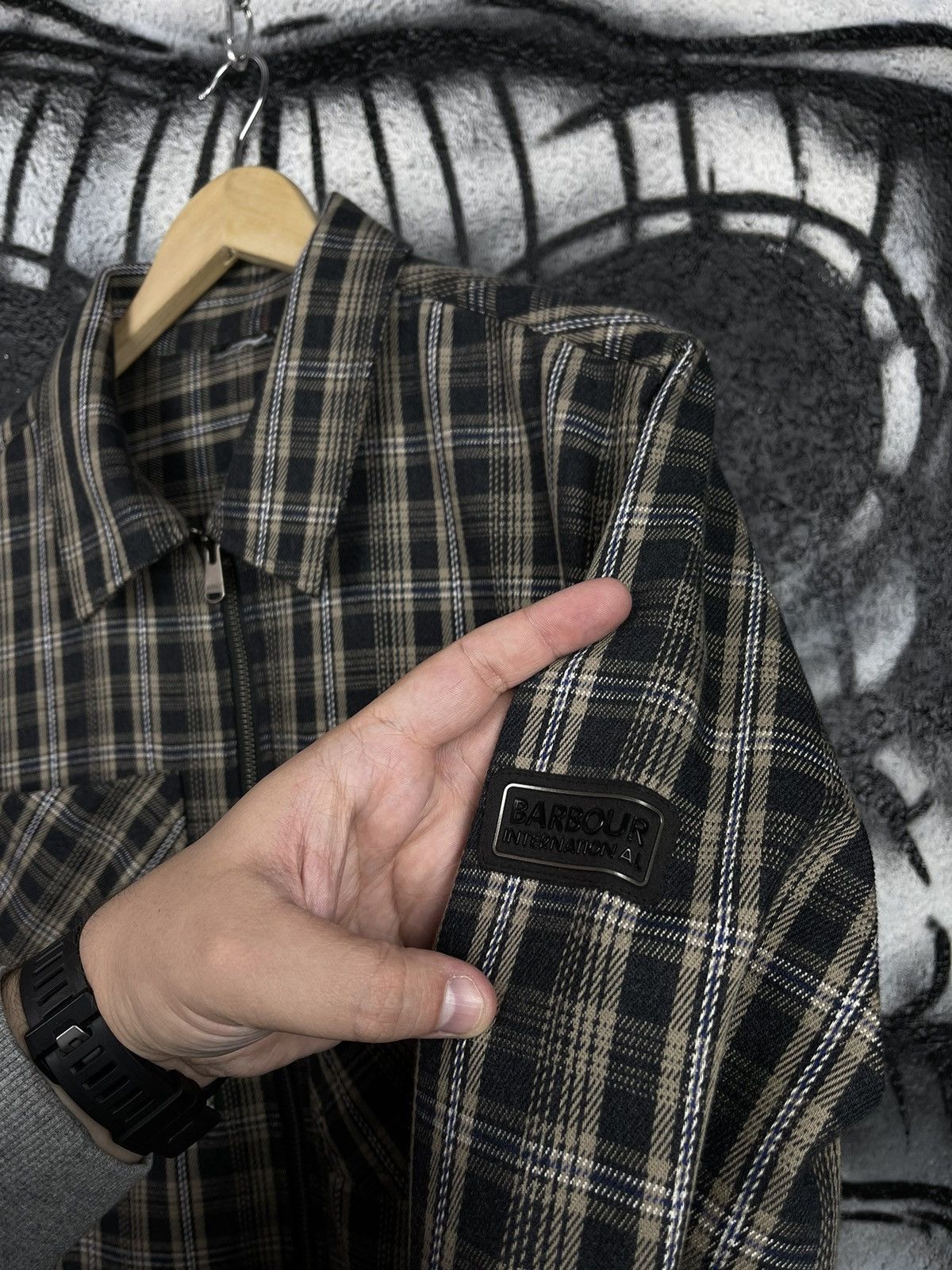 Barbour Barbour International Phoenix Check Overshirt Men’s Size M Size US M / EU 48-50 / 2 - 15 Thumbnail