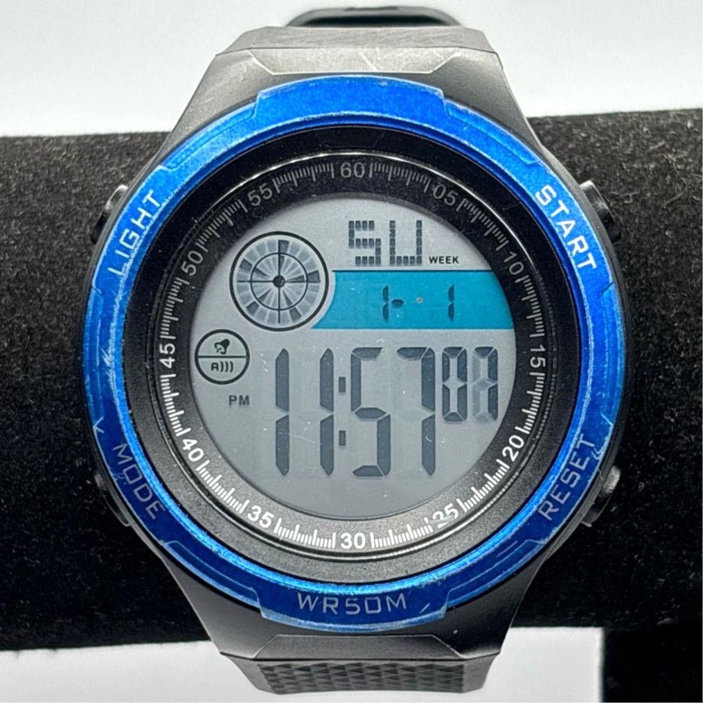 Other Black & Blue Men's Digital Watch Size ONE SIZE - 1 Thumbnail