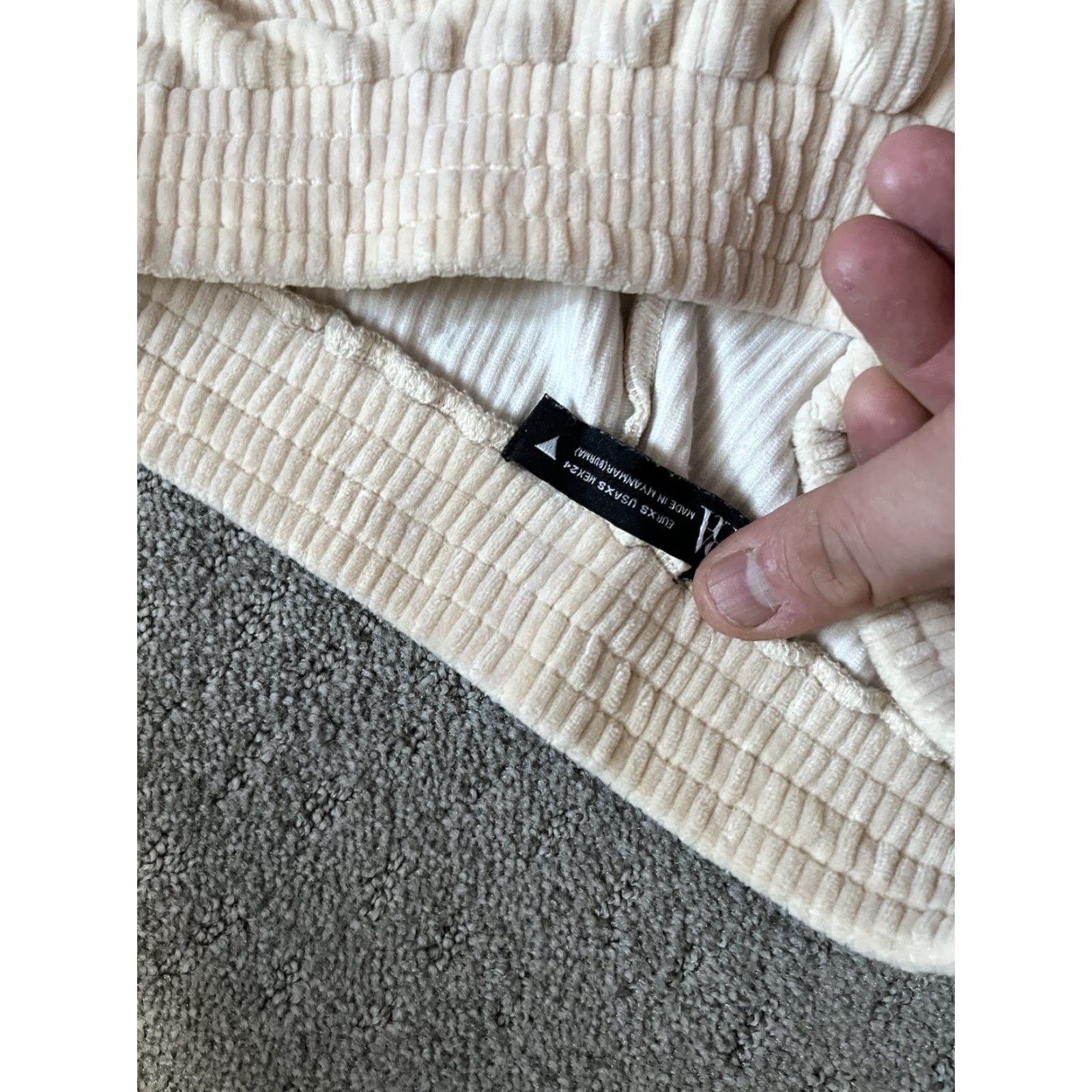 Zara Zara Pants Wool? No, Corduroy... ] Size 26" / US 2 / IT 38 - 5 Thumbnail