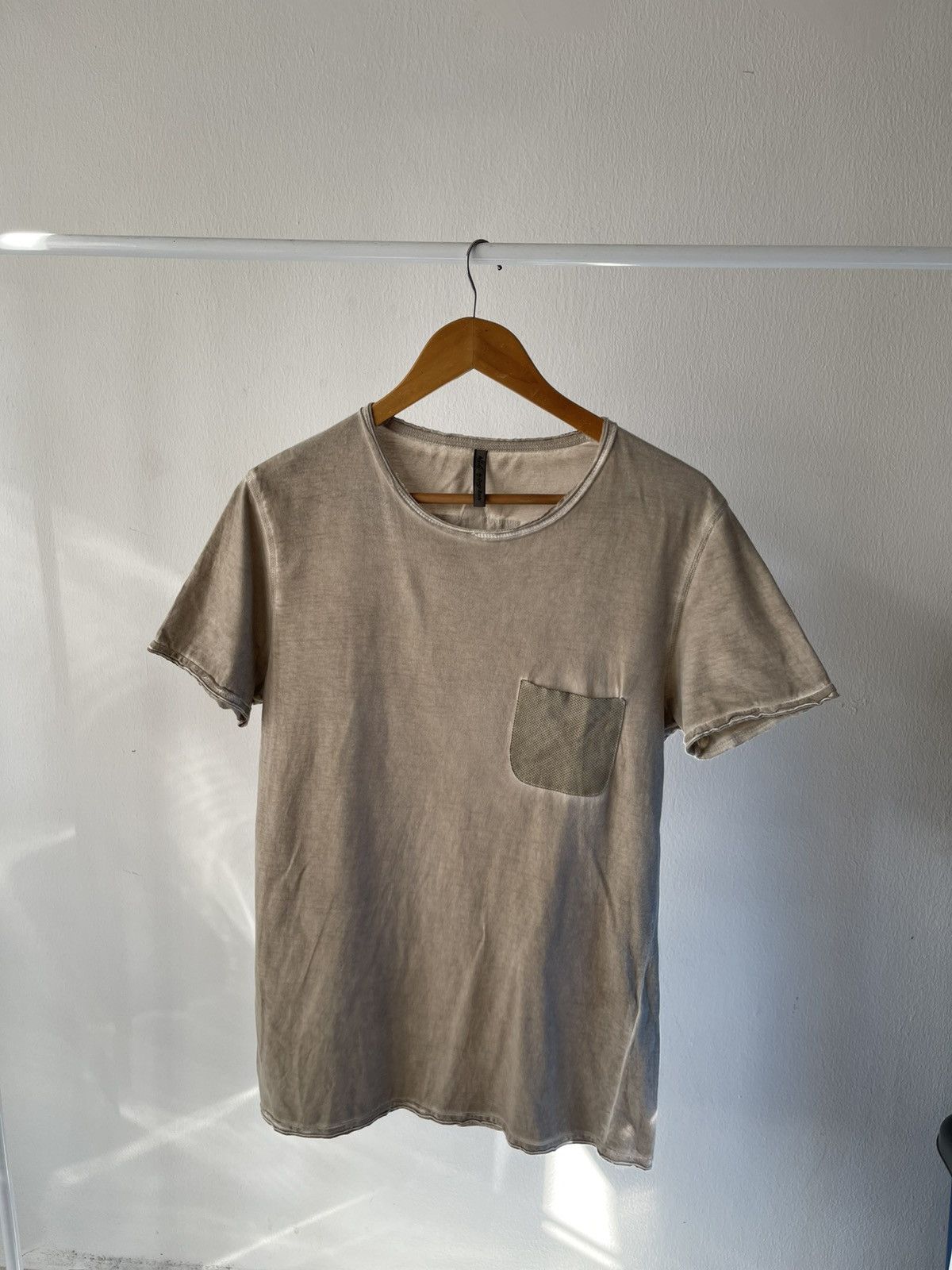 Giorgio Brato 2000s Giorgio Brato Leather Star Patch Tee A2 Size US S / EU 44-46 / 1 - 3 Thumbnail