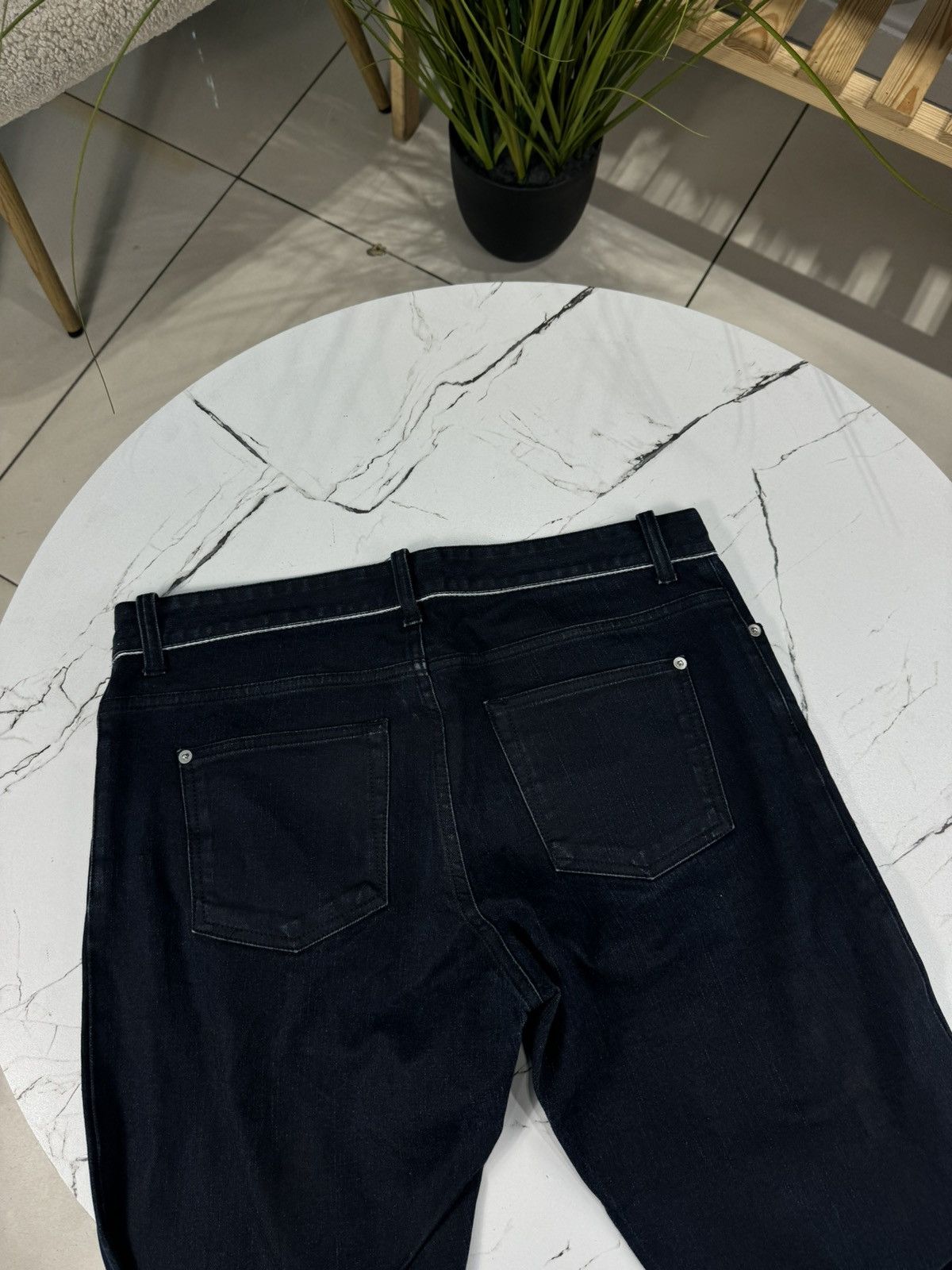 Balenciaga Balenciaga waxed black denim FW08 Size US 35 - 4 Thumbnail